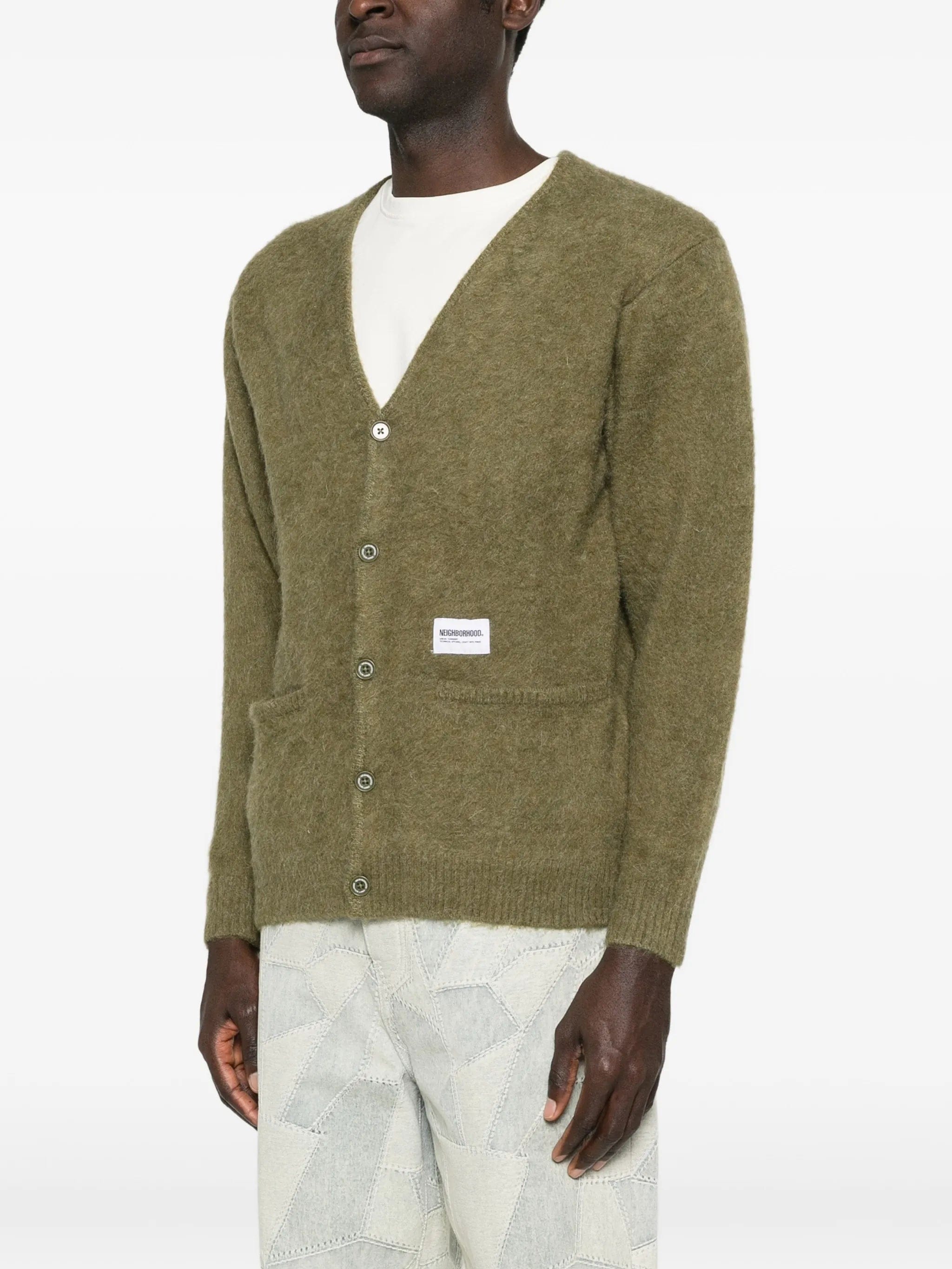 Neighborhood V - neck pocket cardigan