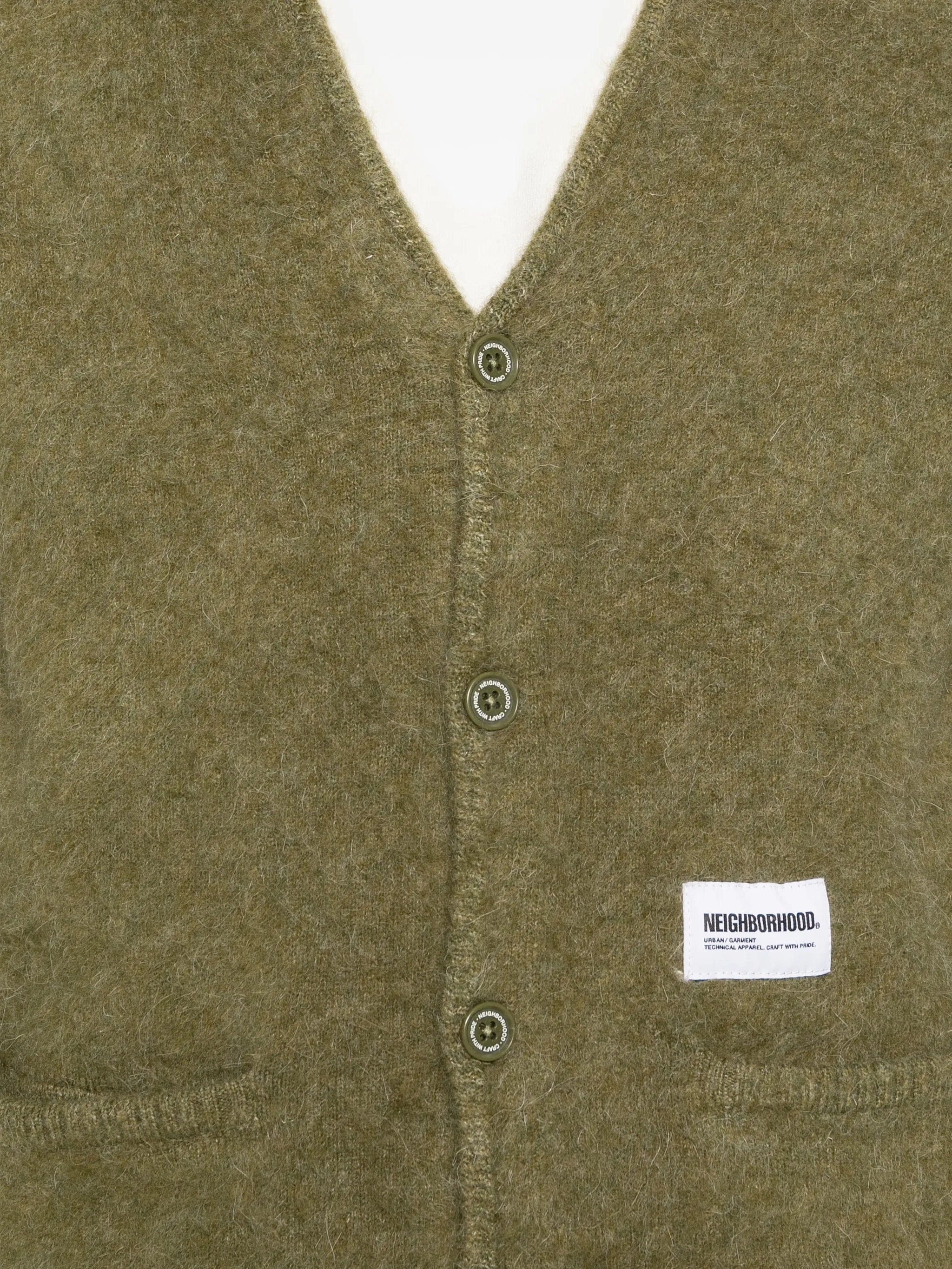 Neighborhood V - neck pocket cardigan