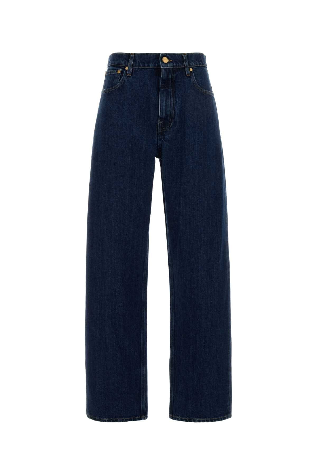 Jil Sander Wide - Leg Denim Jeans — Navy