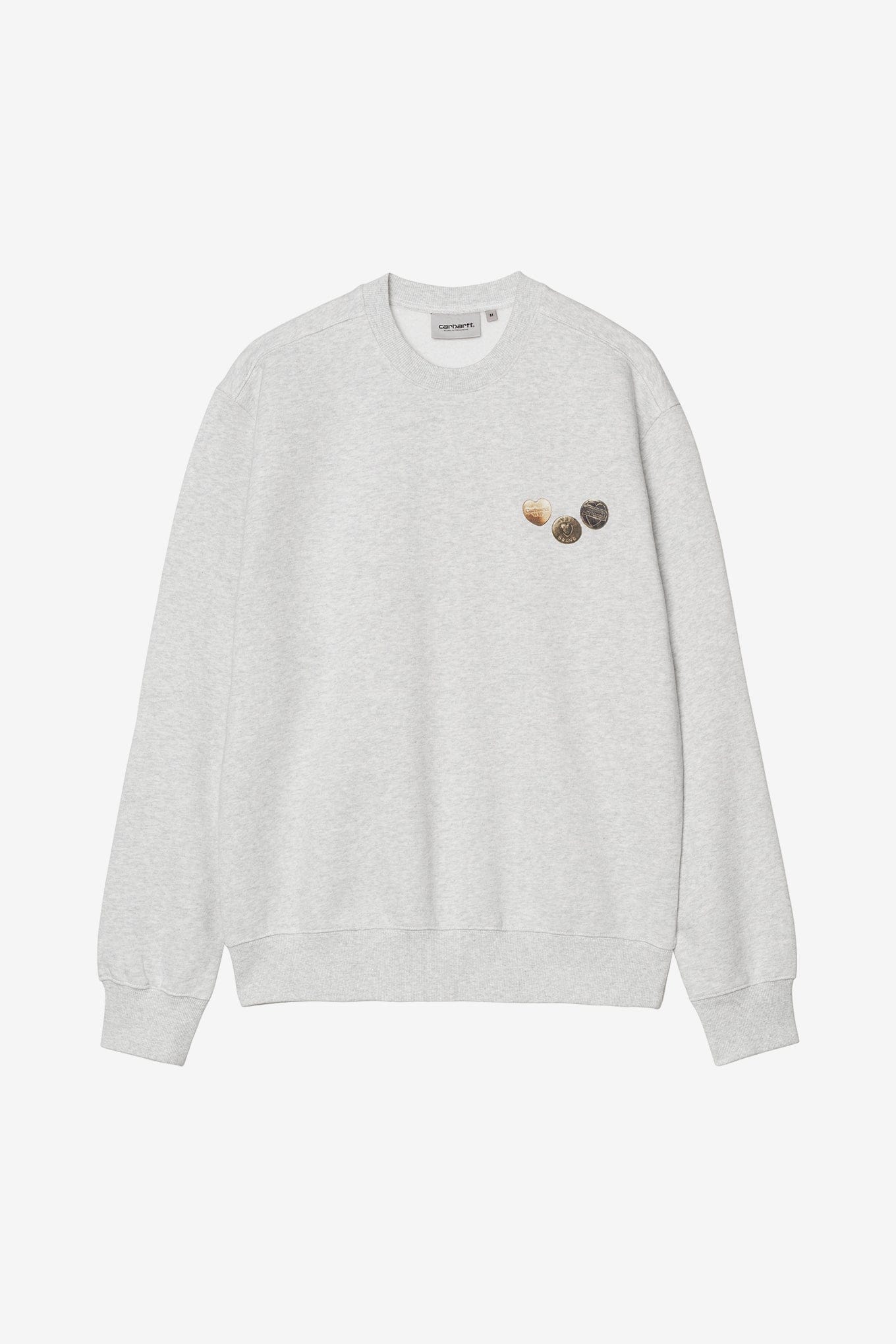 Carhartt WIP BUTTON SWEATSHIRT