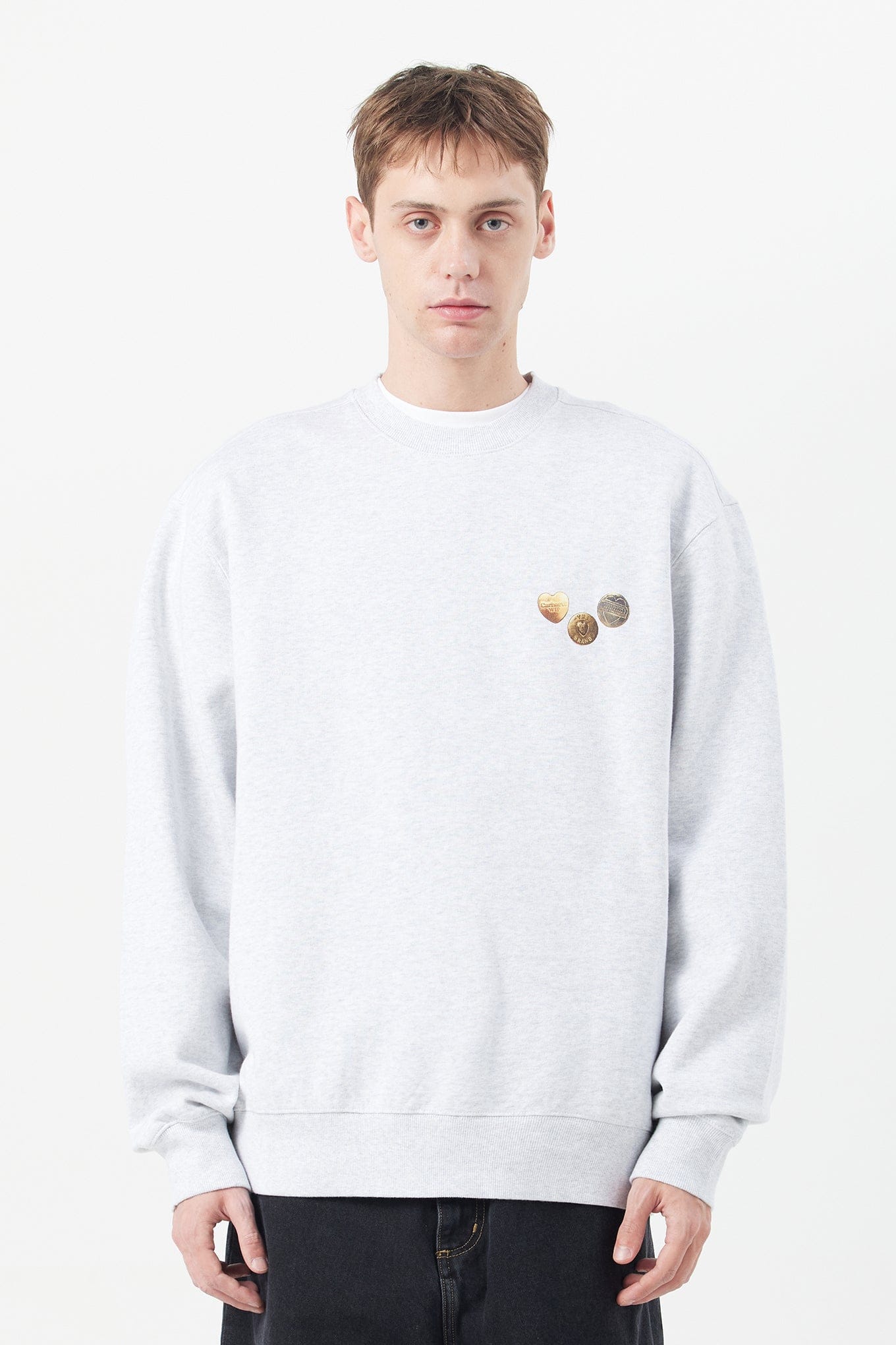 Carhartt WIP BUTTON SWEATSHIRT