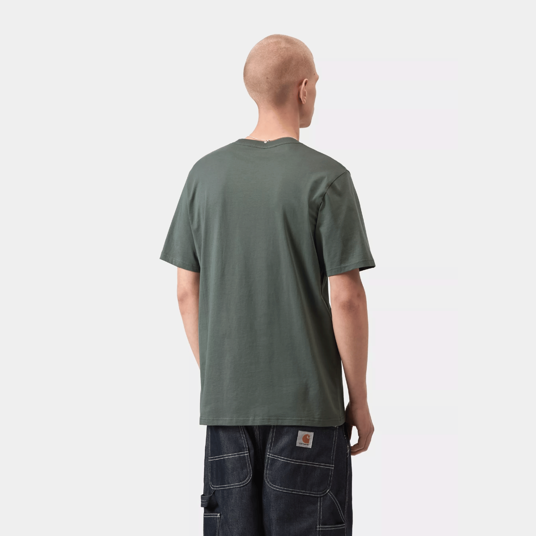 Carhartt WIP S/S POCKET T-Shirt (VELVET GREEN)