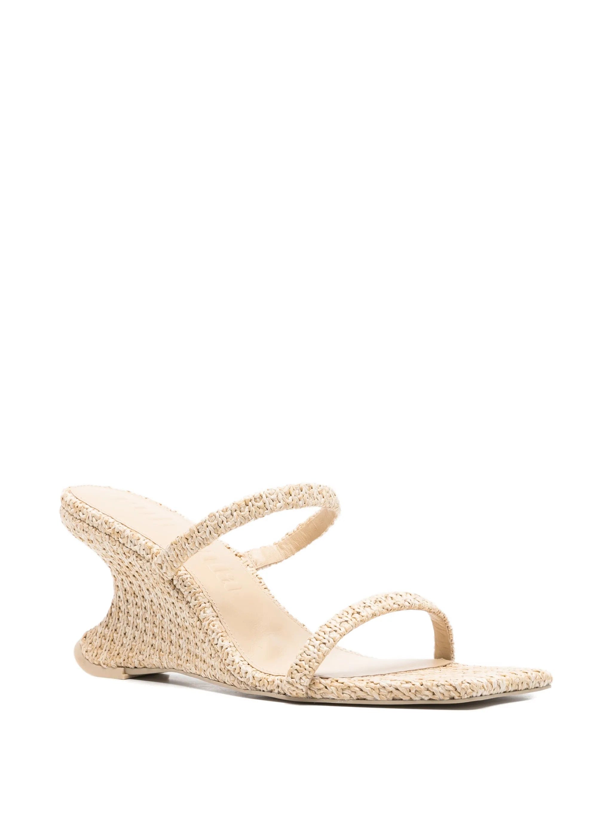 Cult Gaia Raven woven sandals