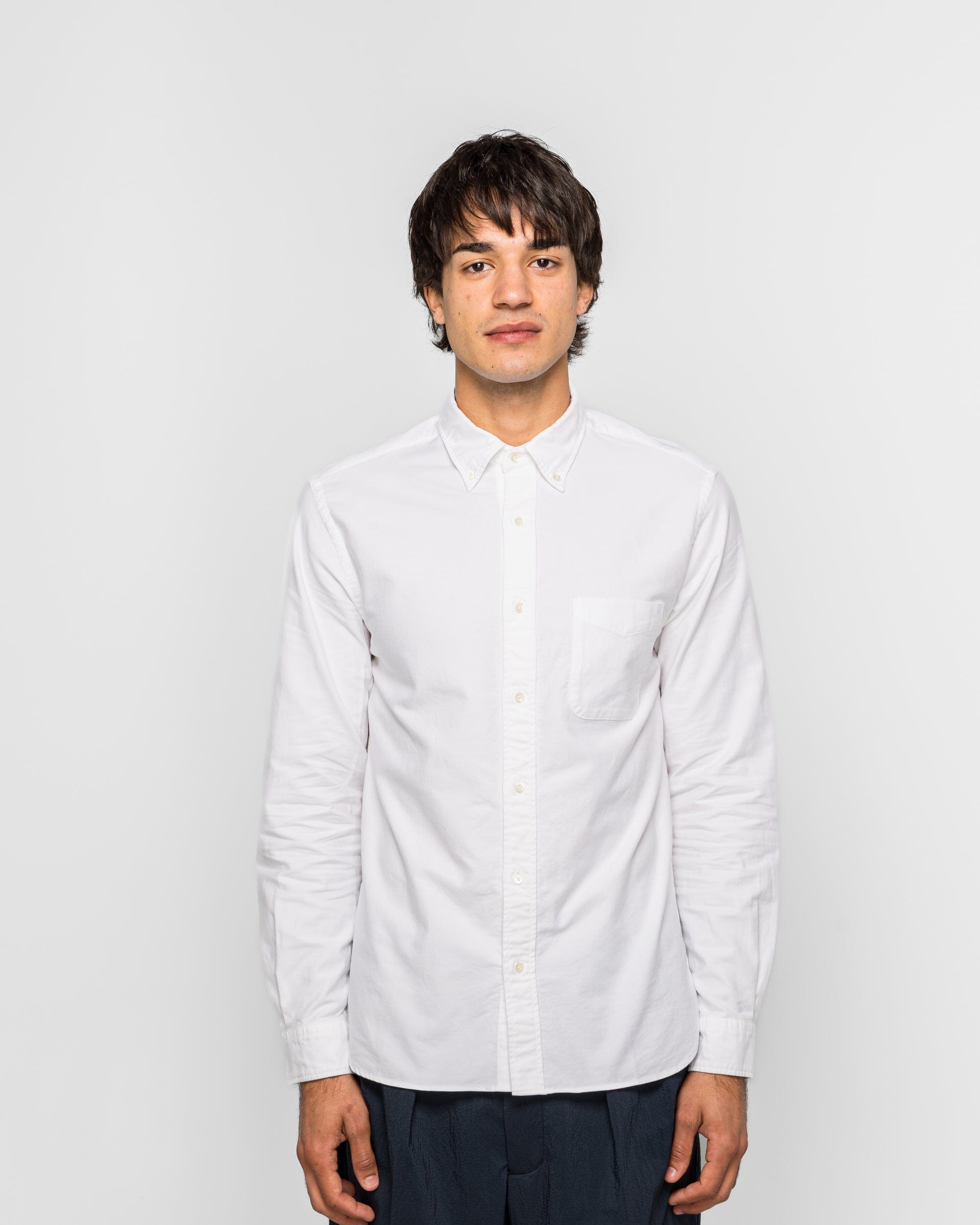 Beams Plus B.D. Oxford Shirt - White