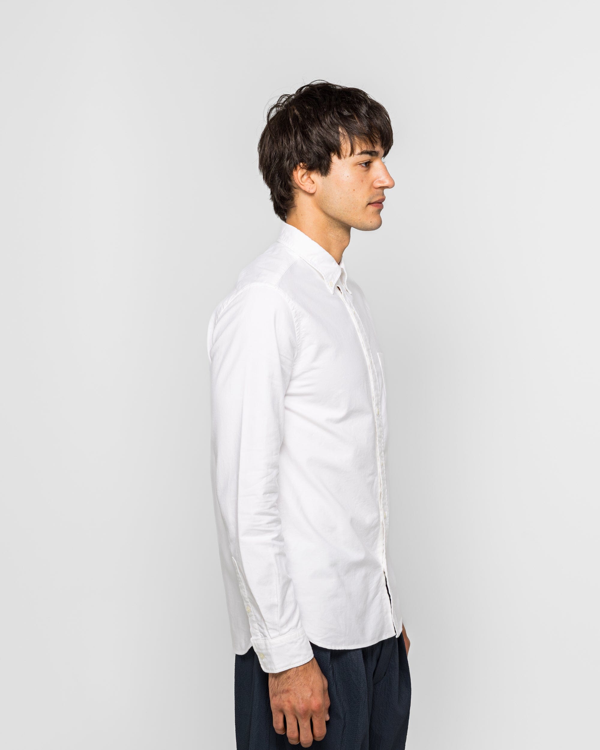 Beams Plus B.D. Oxford Shirt - White