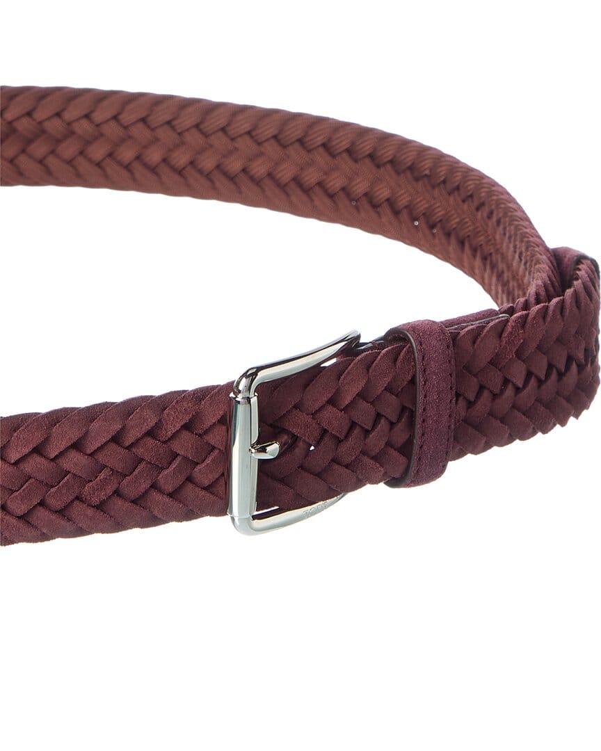 Tod’S Woven Suede Belt