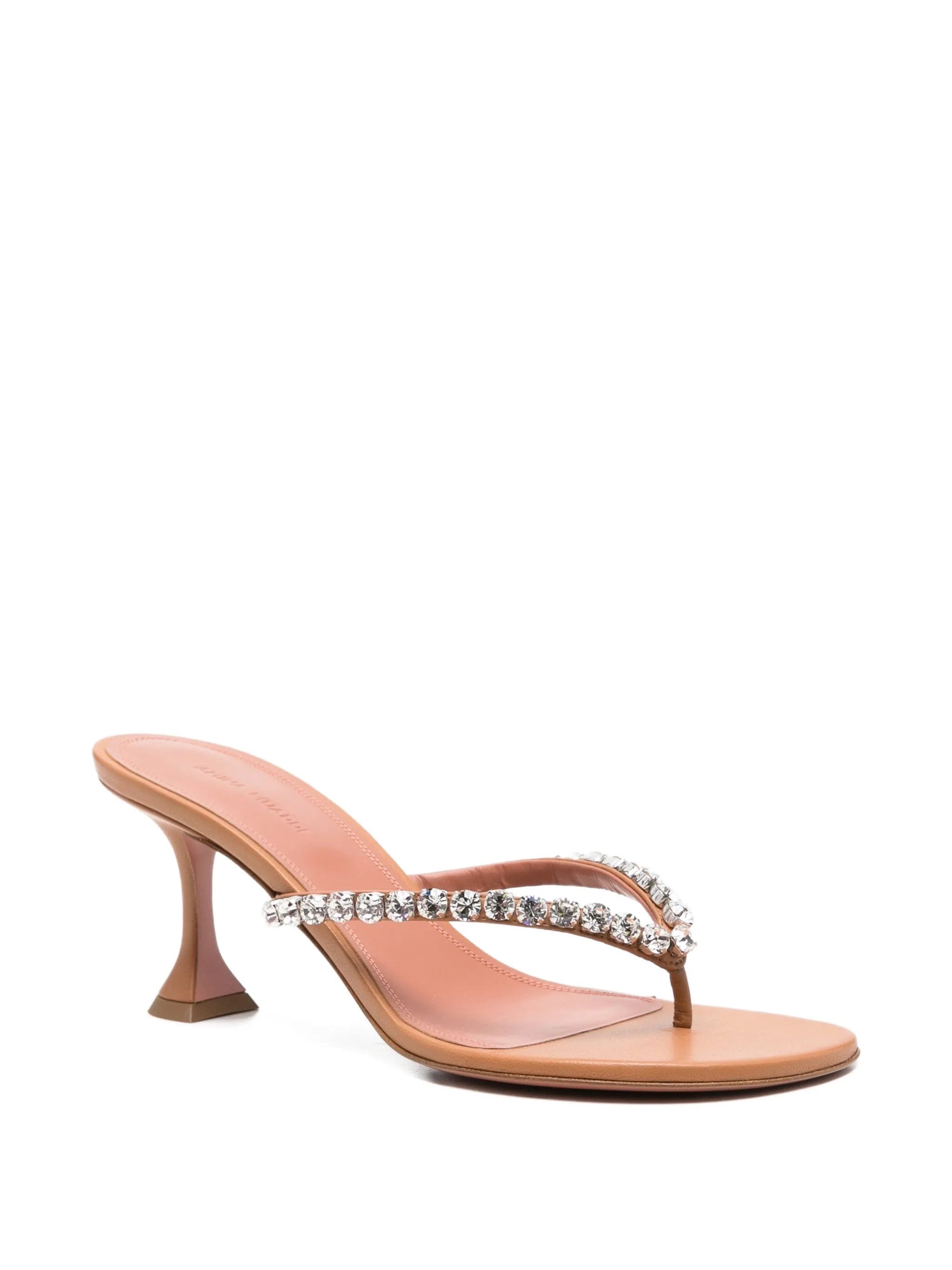 Amina Muaddi Gigi heeled sandals