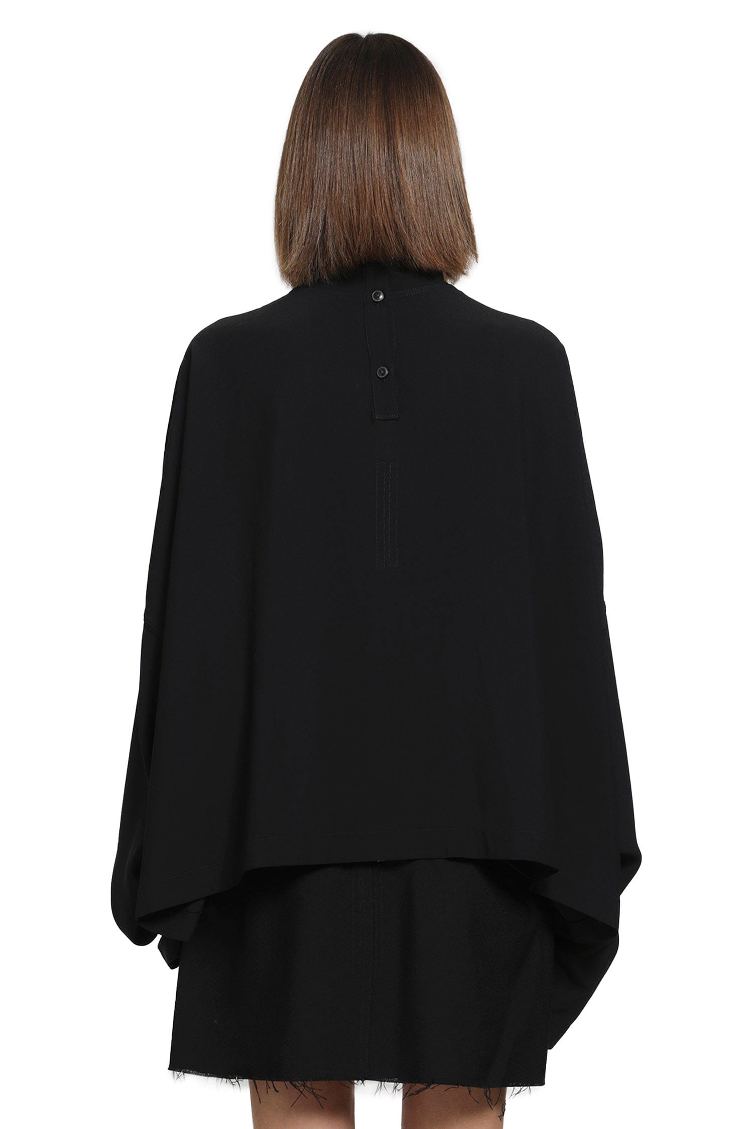 RICK OWENS Tower Jumbo Tabard Cropped Top