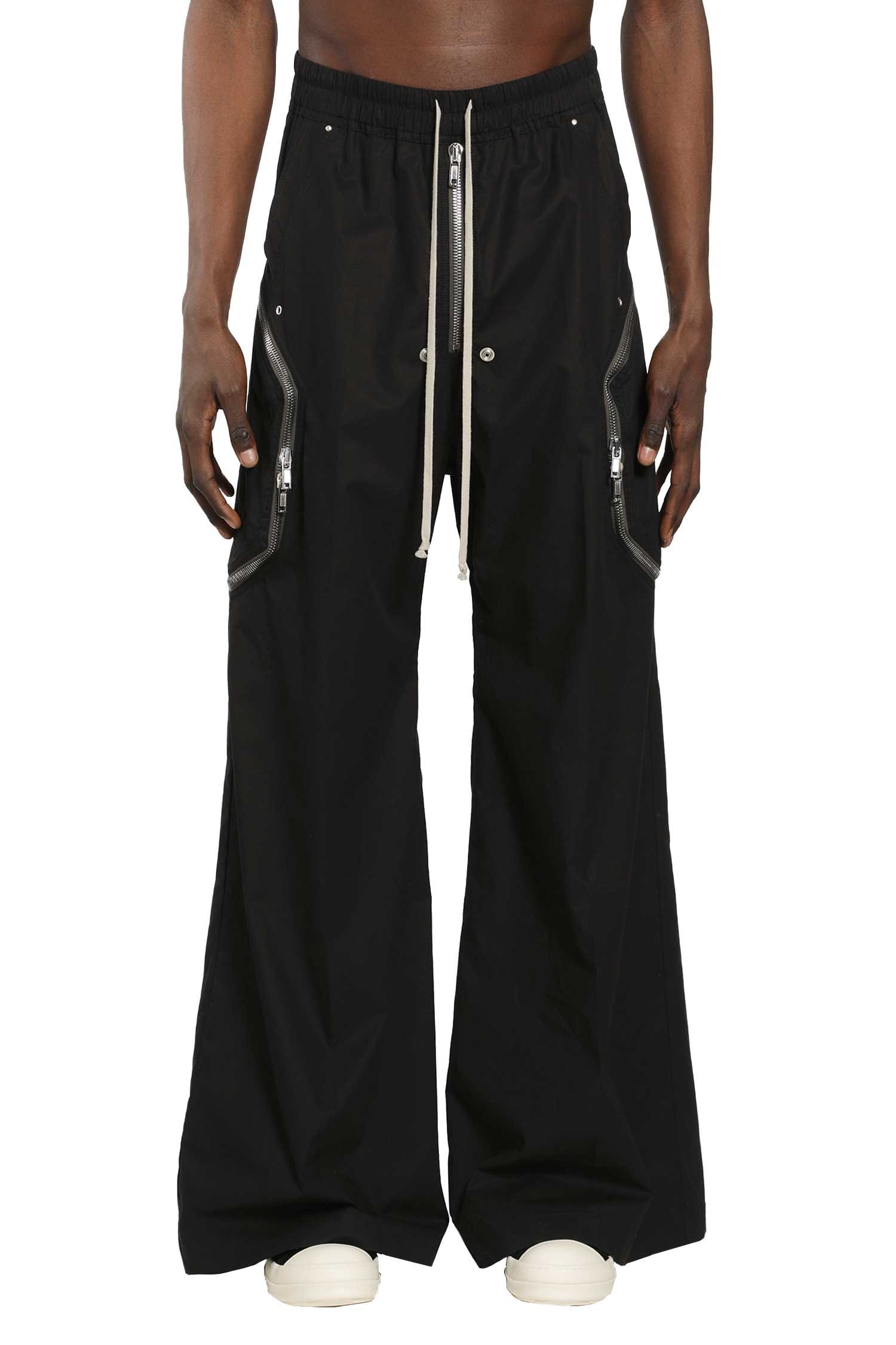 RICK OWENS Temple Heizer Belas in Cotton Poplin