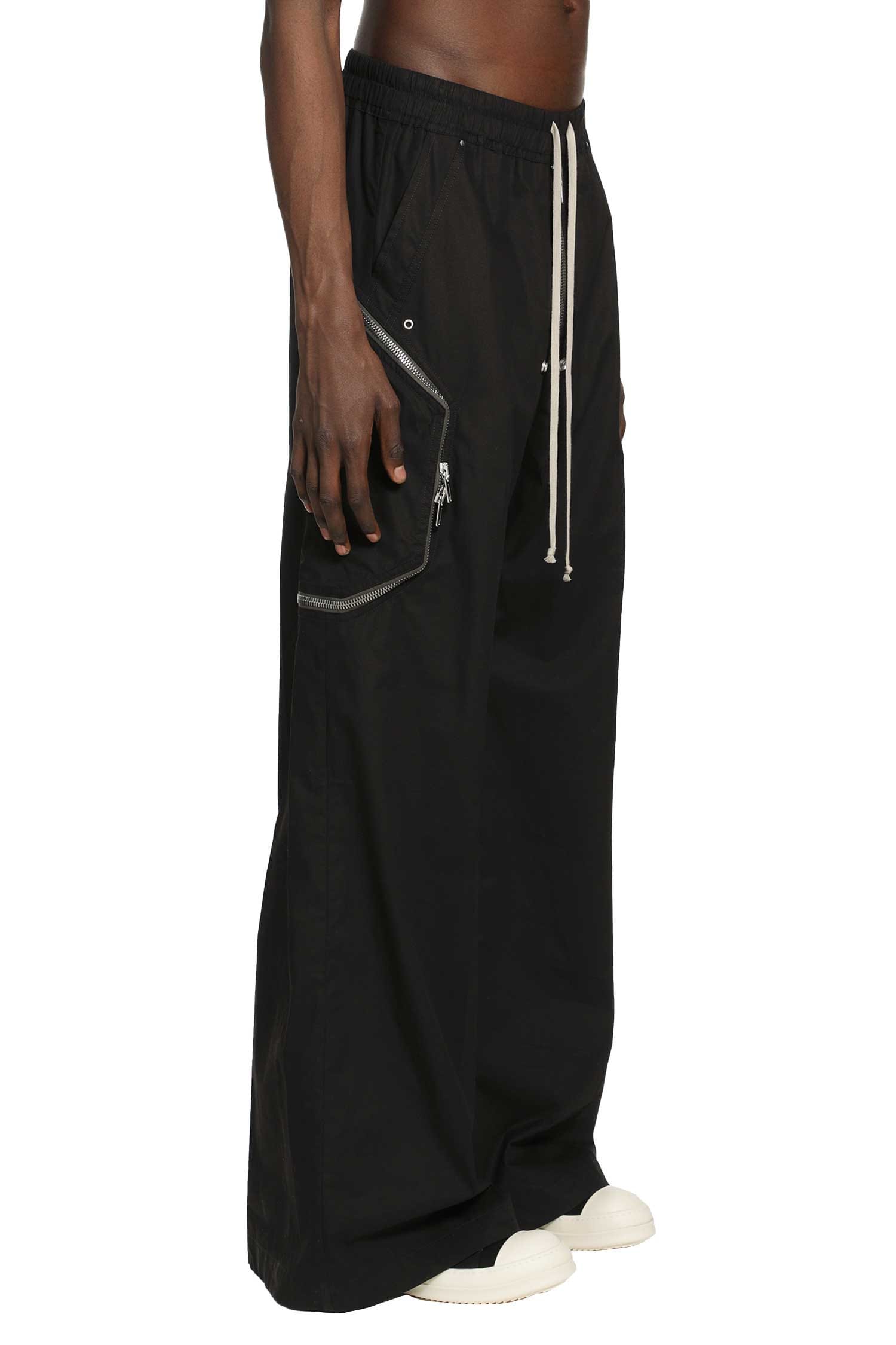 RICK OWENS Temple Heizer Belas in Cotton Poplin