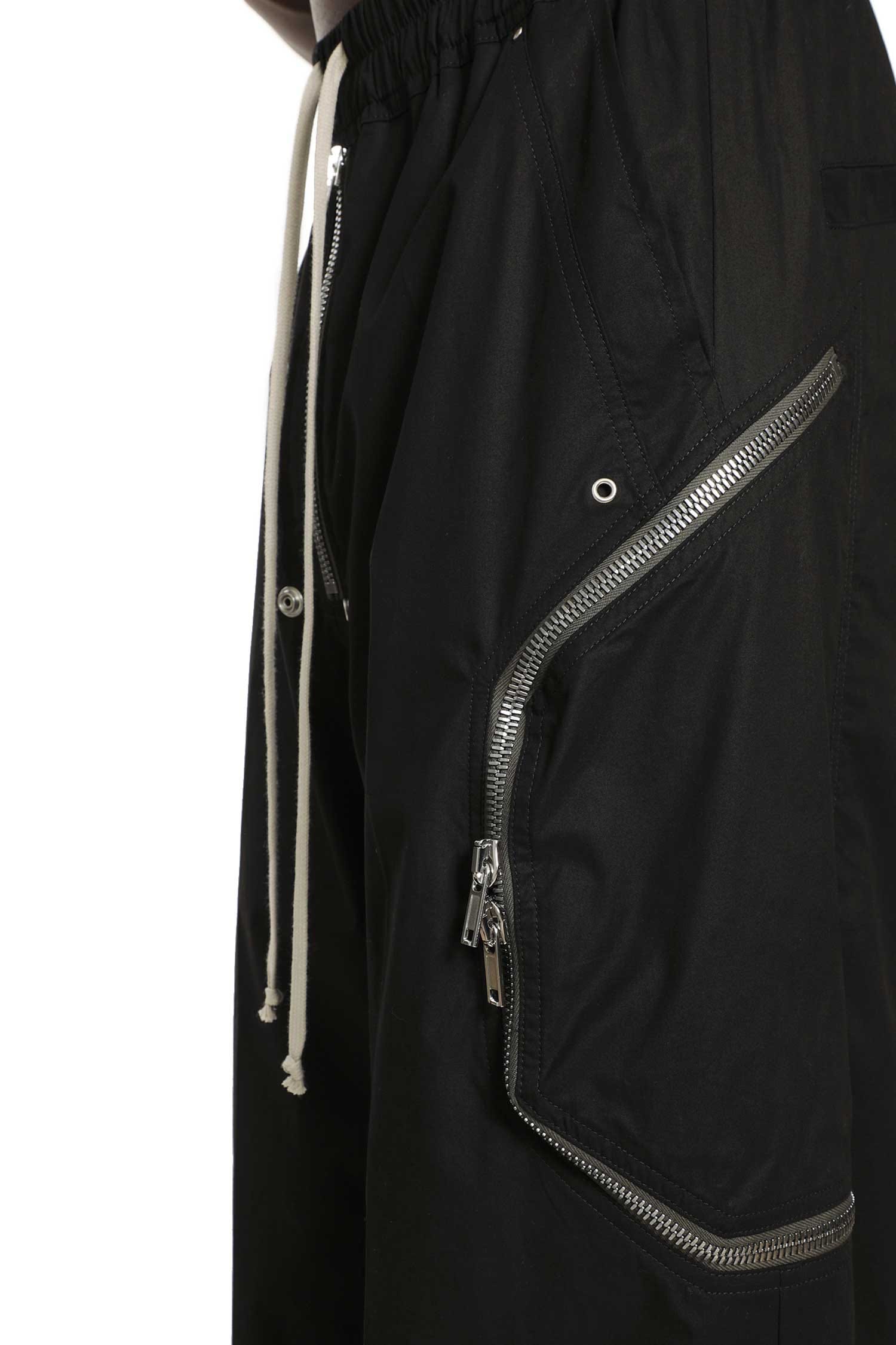 RICK OWENS Temple Heizer Belas in Cotton Poplin