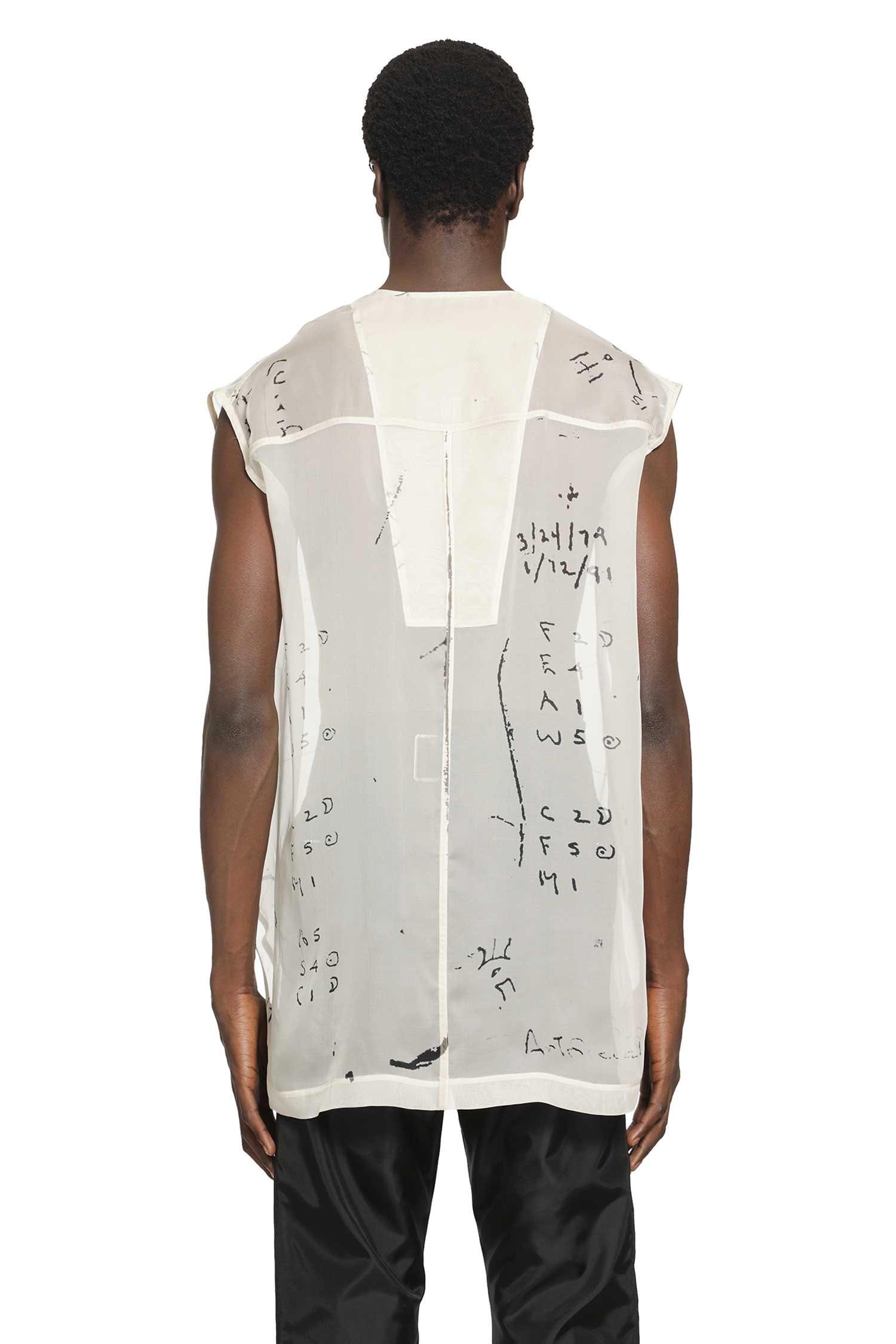 RICK OWENS Flightsuit Silk Top