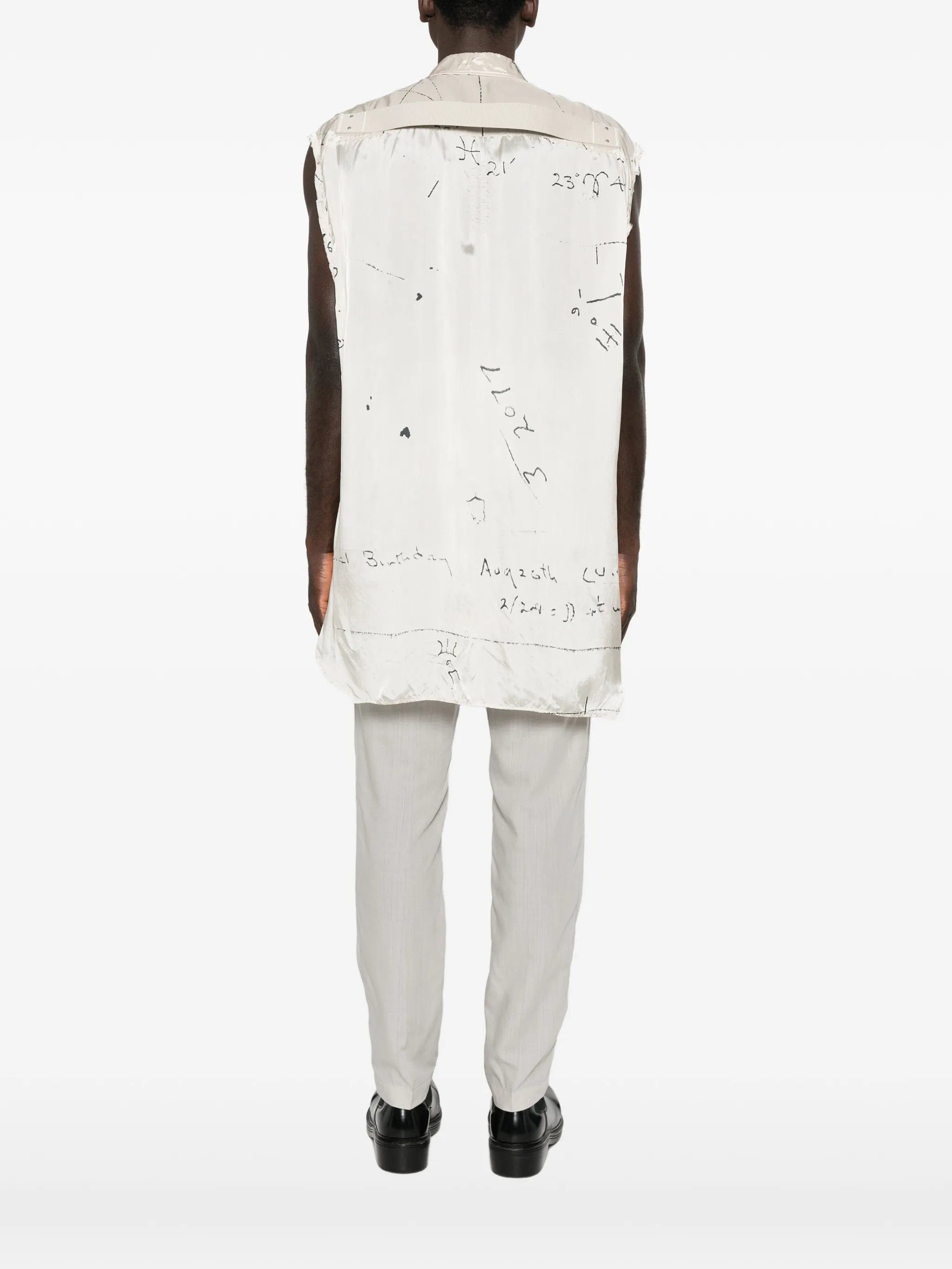 Rick Owens sleeveless outer shirt