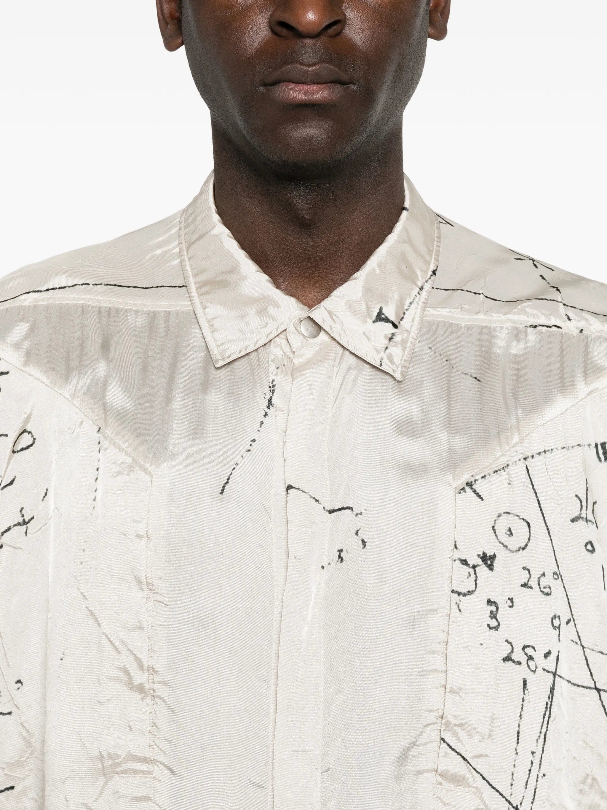 Rick Owens sleeveless outer shirt