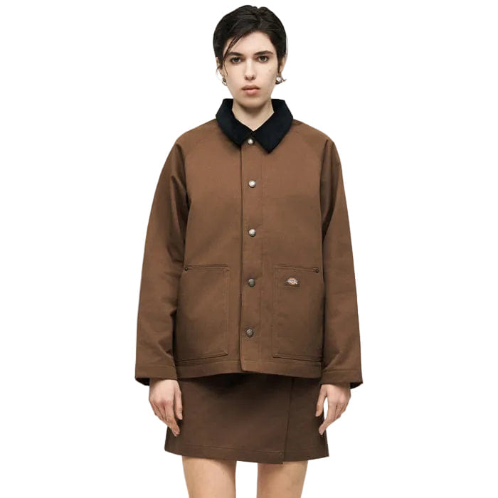 DICKIES - Women's Union Barn Jacket (TIMBER BROWN)