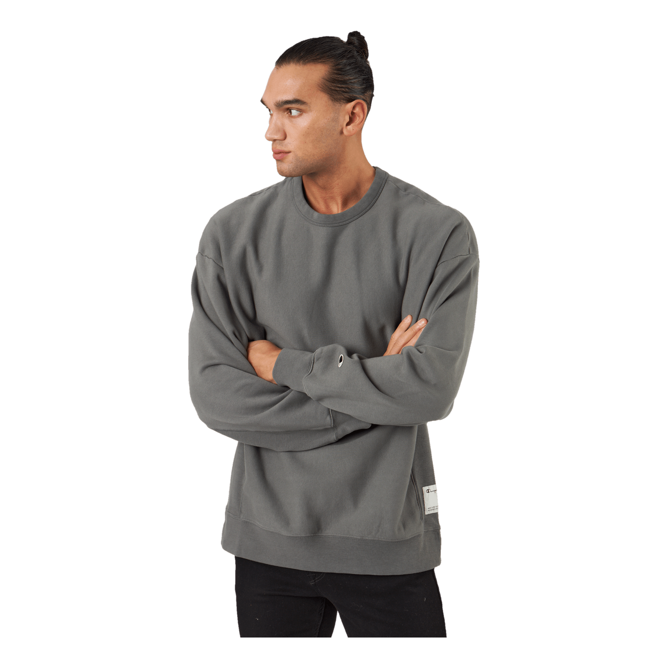 Champion Crewneck Sweatshirt Gun Metal