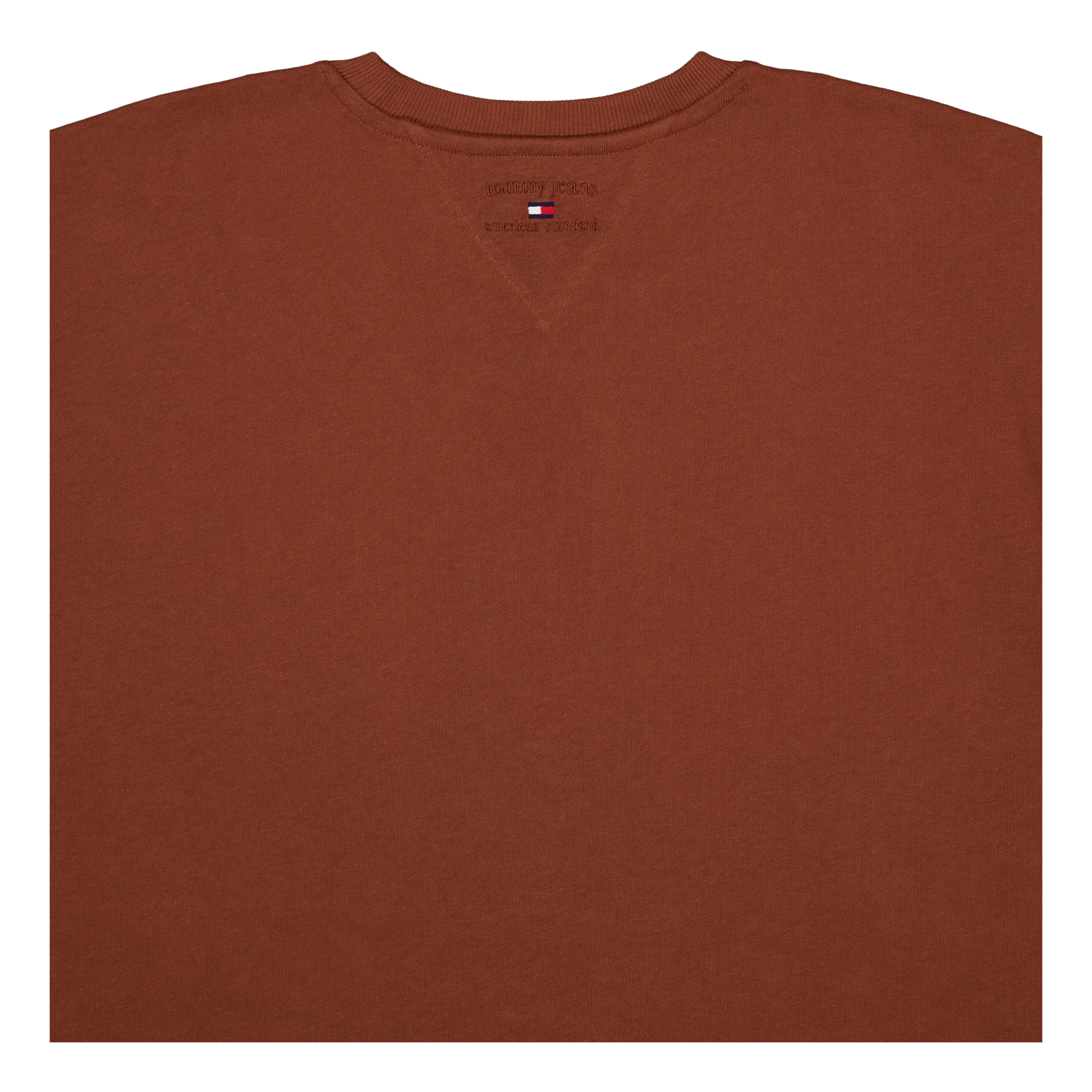 Tommy Jeans Tjcu Ess Ss T-Shirt Gmt Wash Pumpkin Paradise