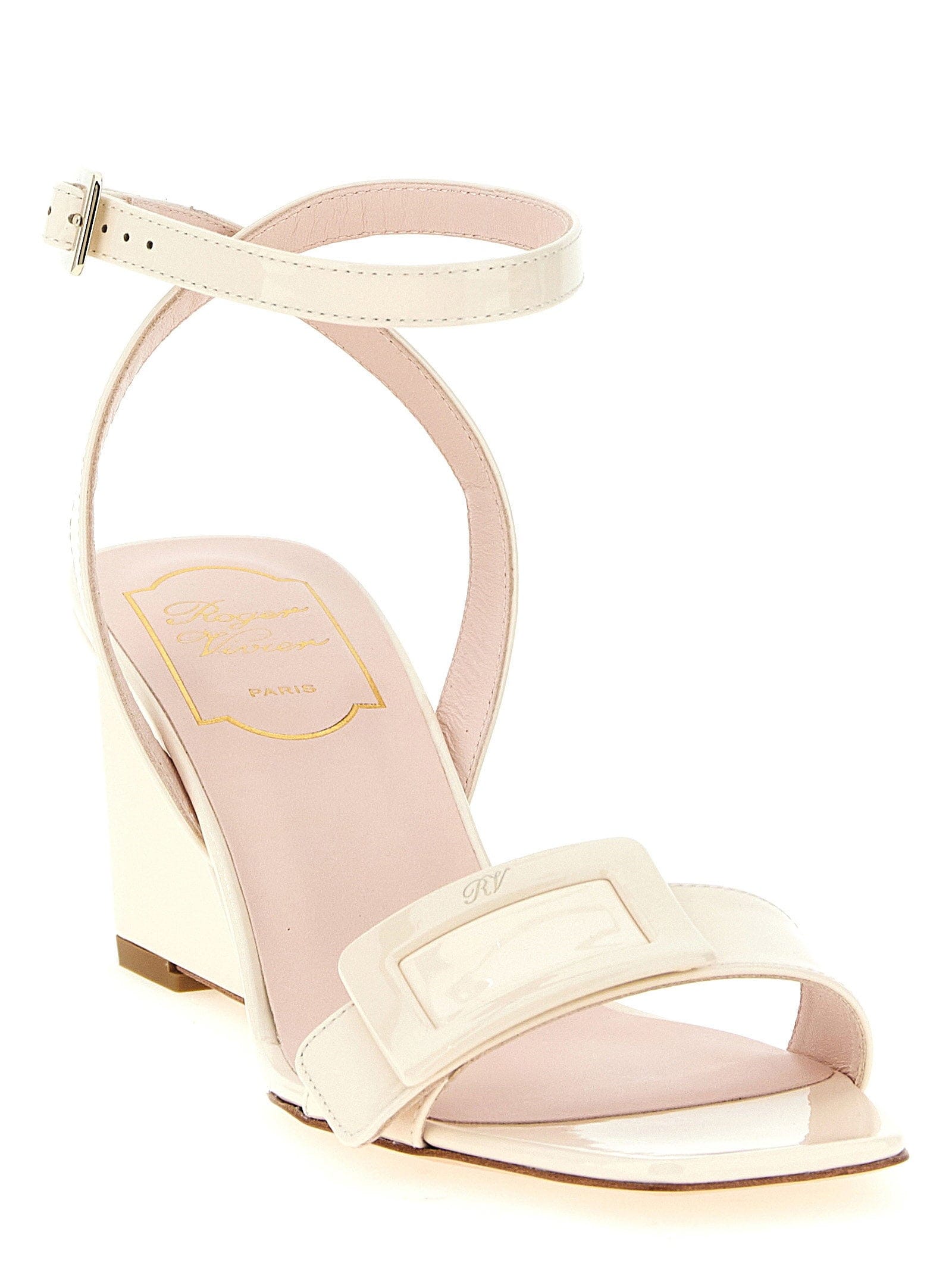Roger Vivier Heel — Cream