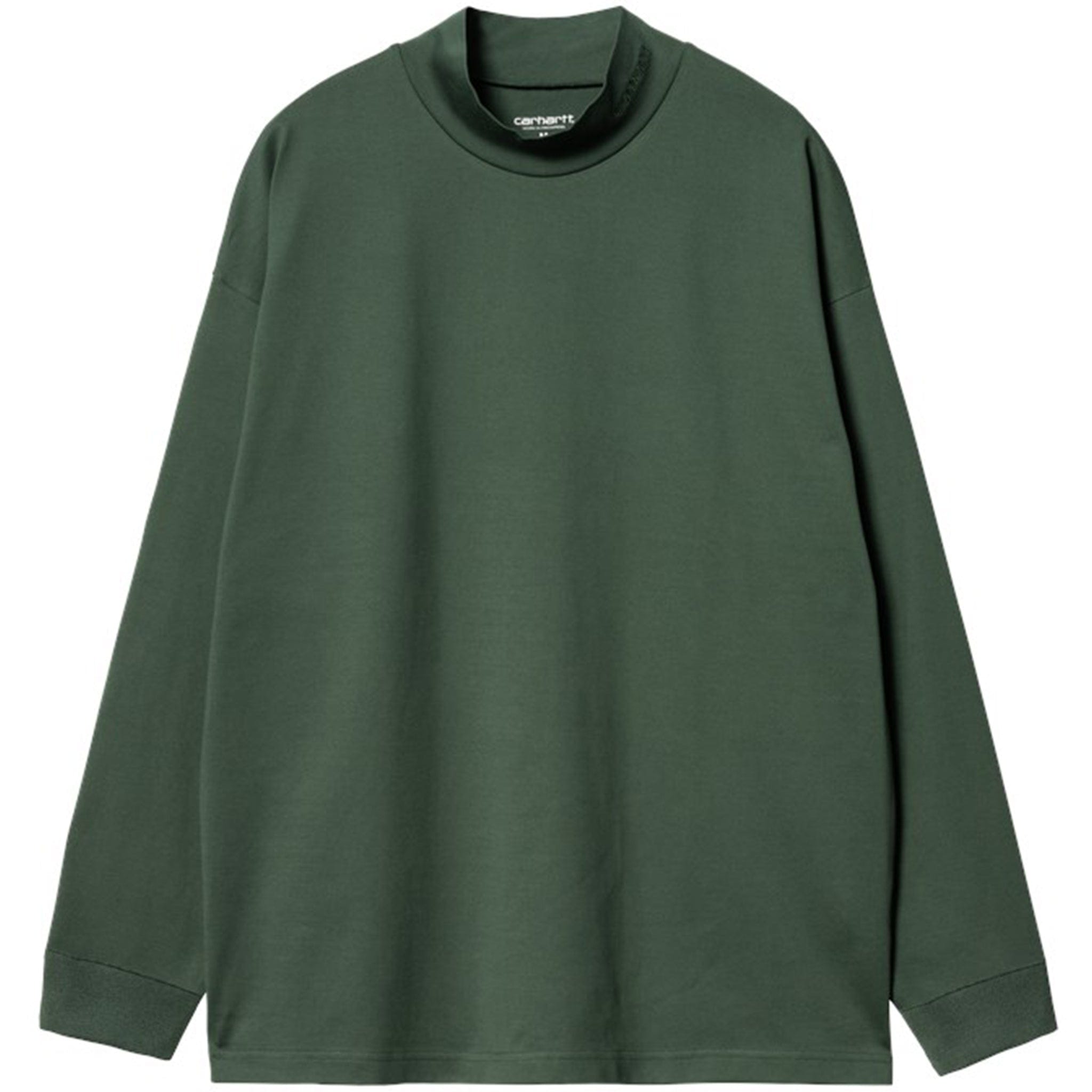 Carhartt WIP Script Mockneck T-Shirt L/S (Sycamore Tree)