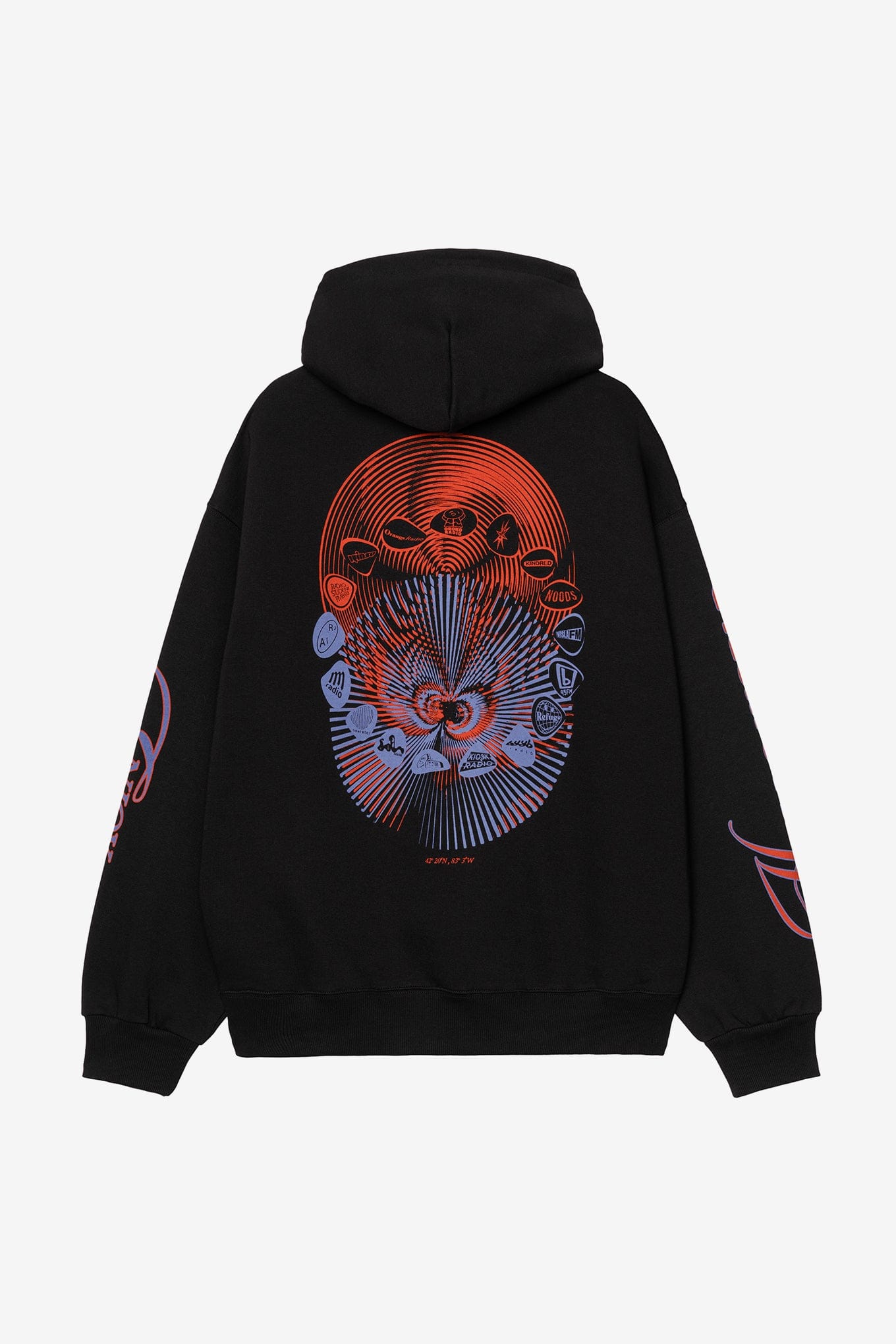 Carhartt WIP AUDIO ARCHIVES WIP HOODED SWEATSHIRT