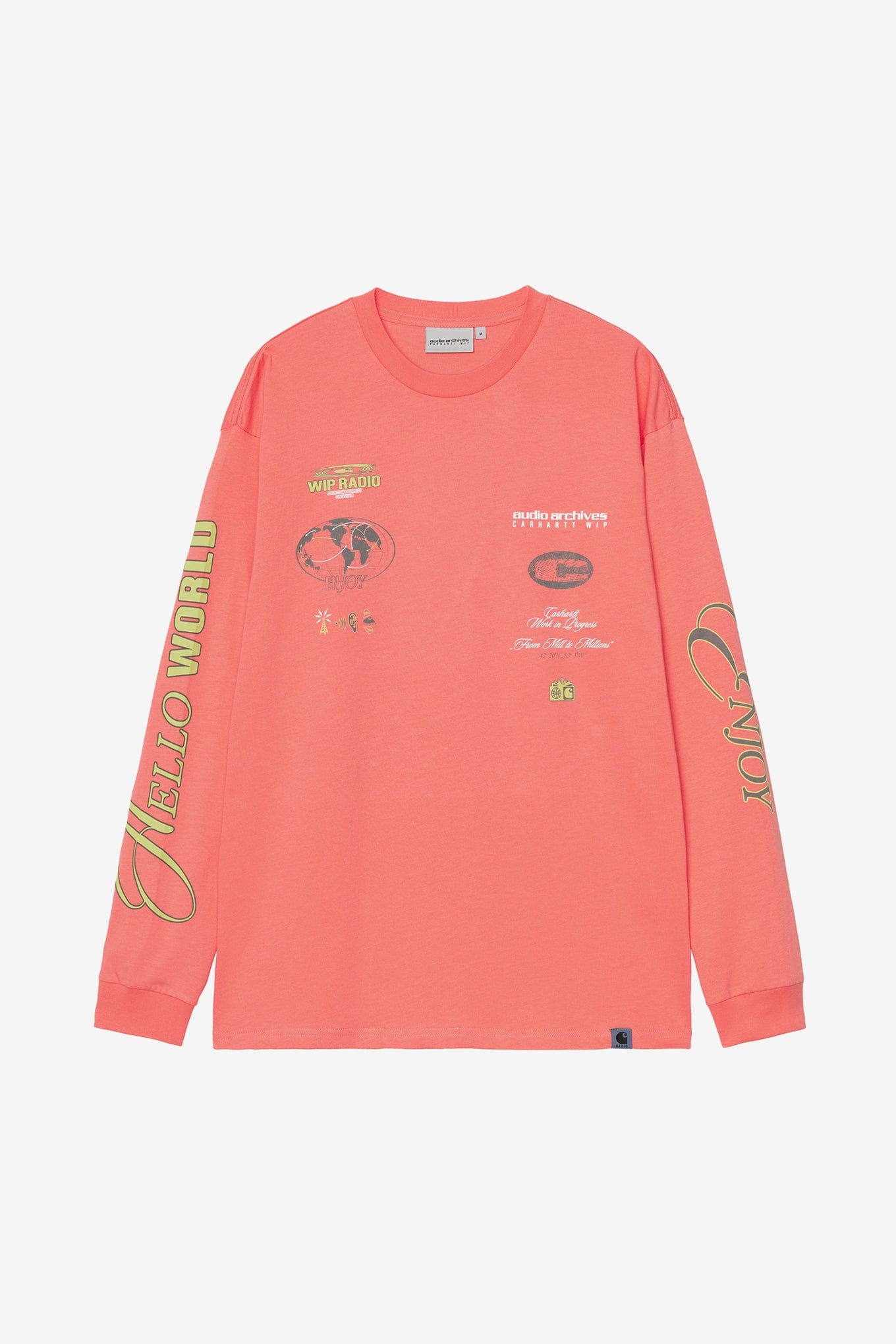 Carhartt WIP AUDIO ARCHIVES WIP L/S T - SHIRT