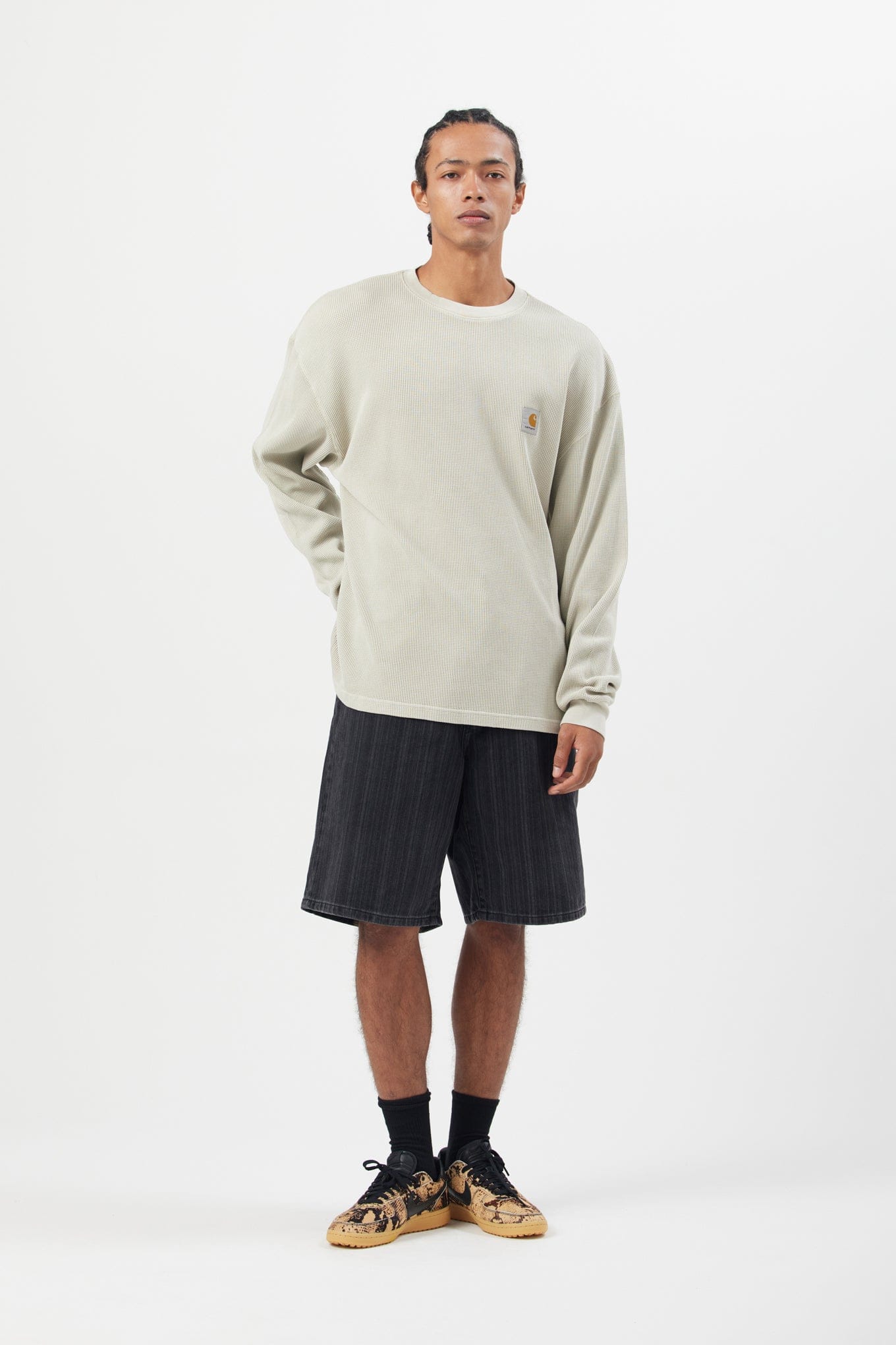 Carhartt WIP L/S VISTA WAFFLE T - SHIRT