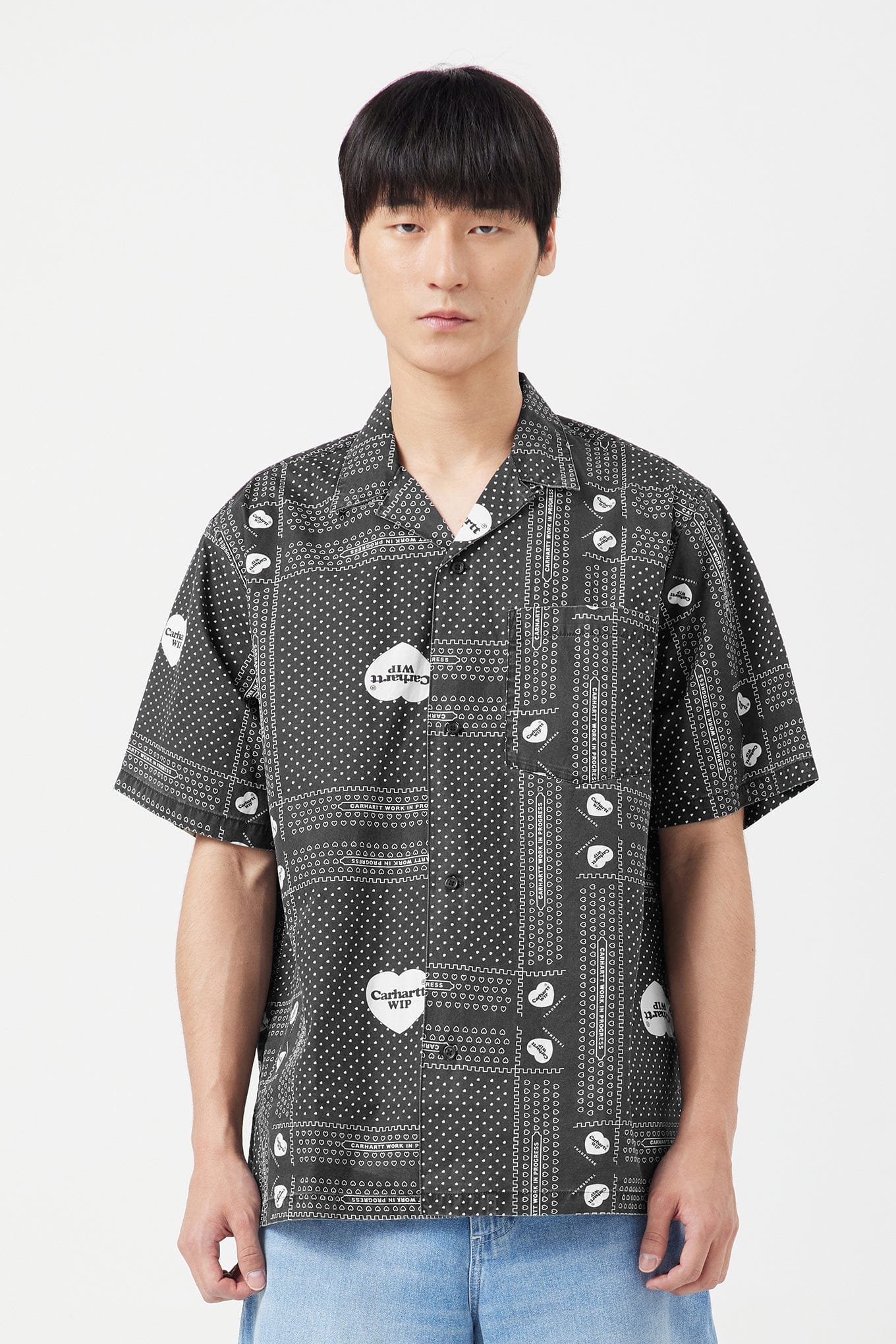 Carhartt WIP S/S HEART BANDANA SHIRT