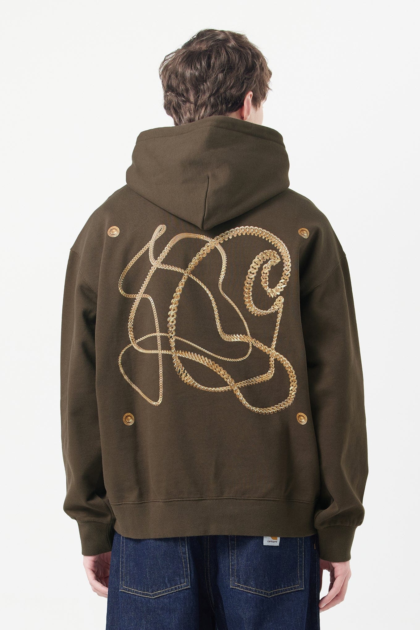 Carhartt WIP HOODED CHARM LINK SWEATSHIRT