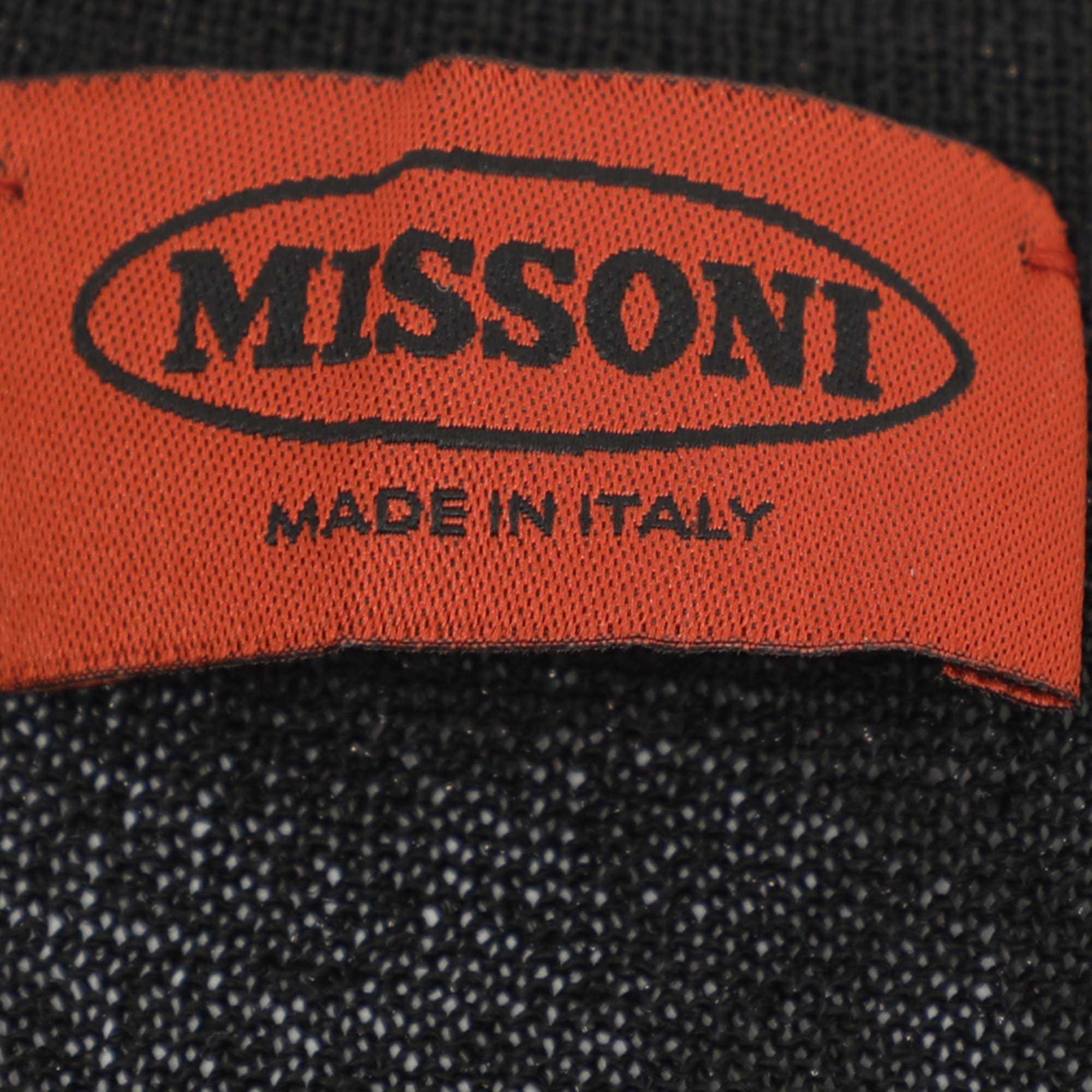 Missoni Black Shimmer Knit Tops