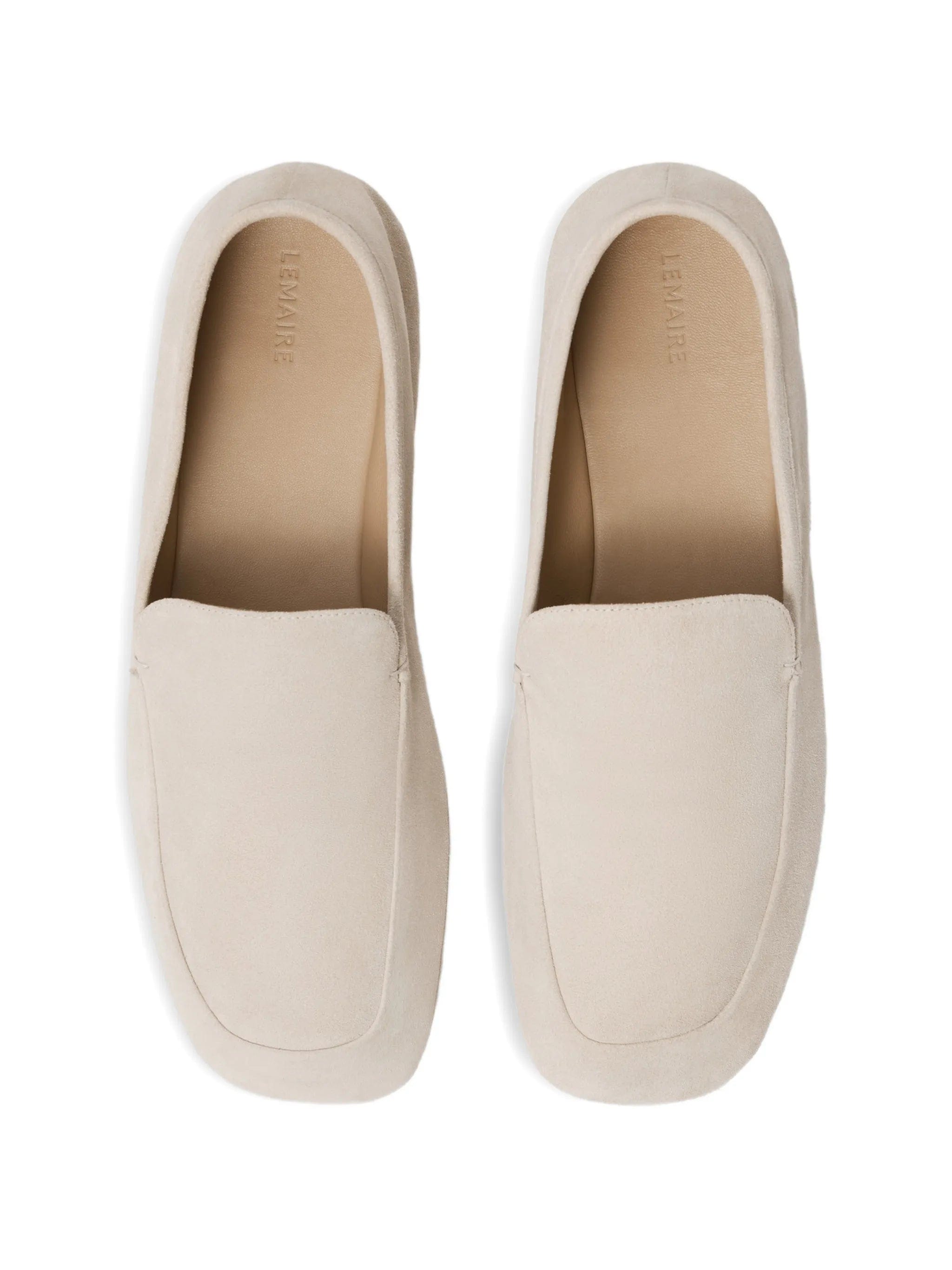 Lemaire suede loafers