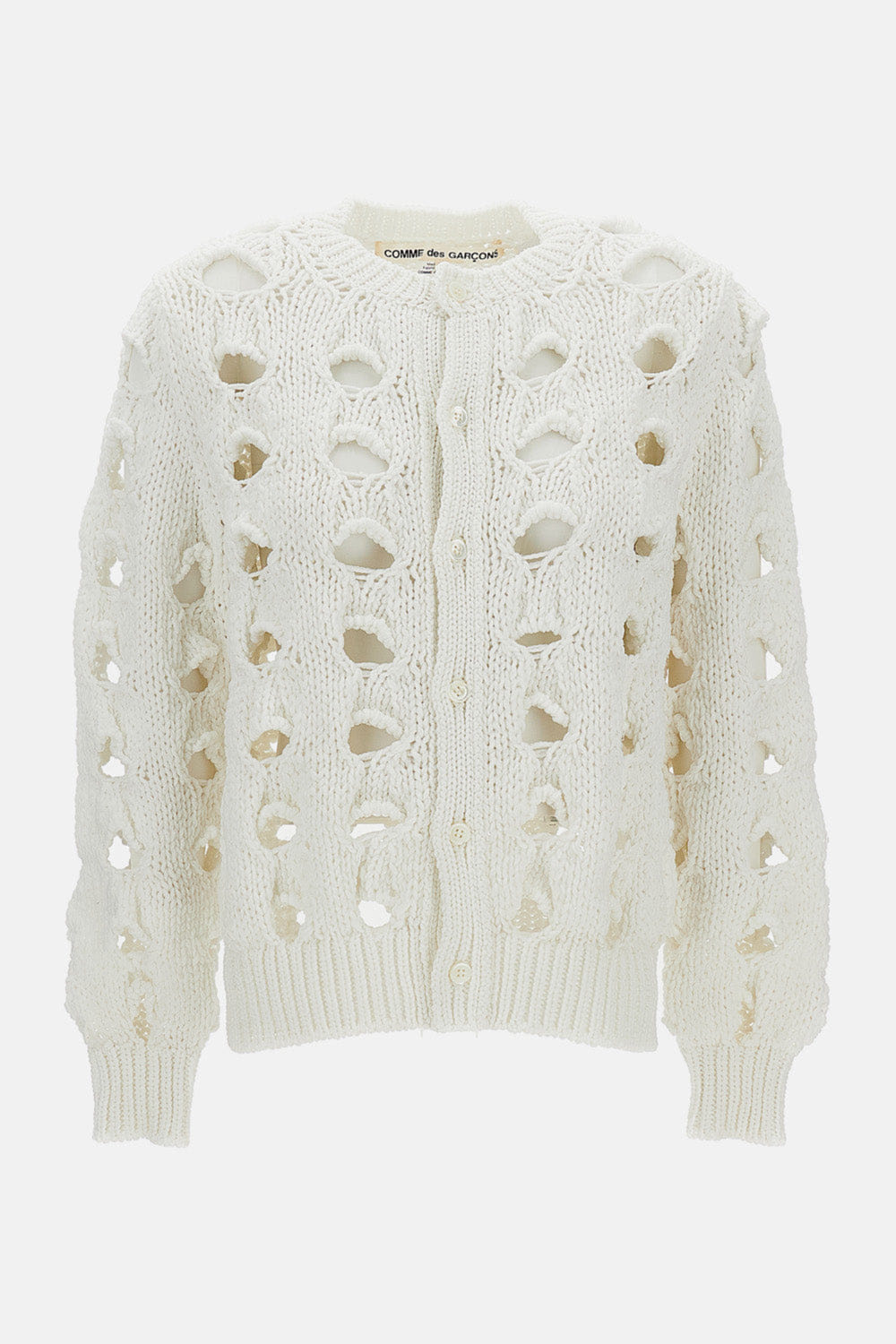 Comme des Garçons CARDIGAN CORTO TRAFORATO