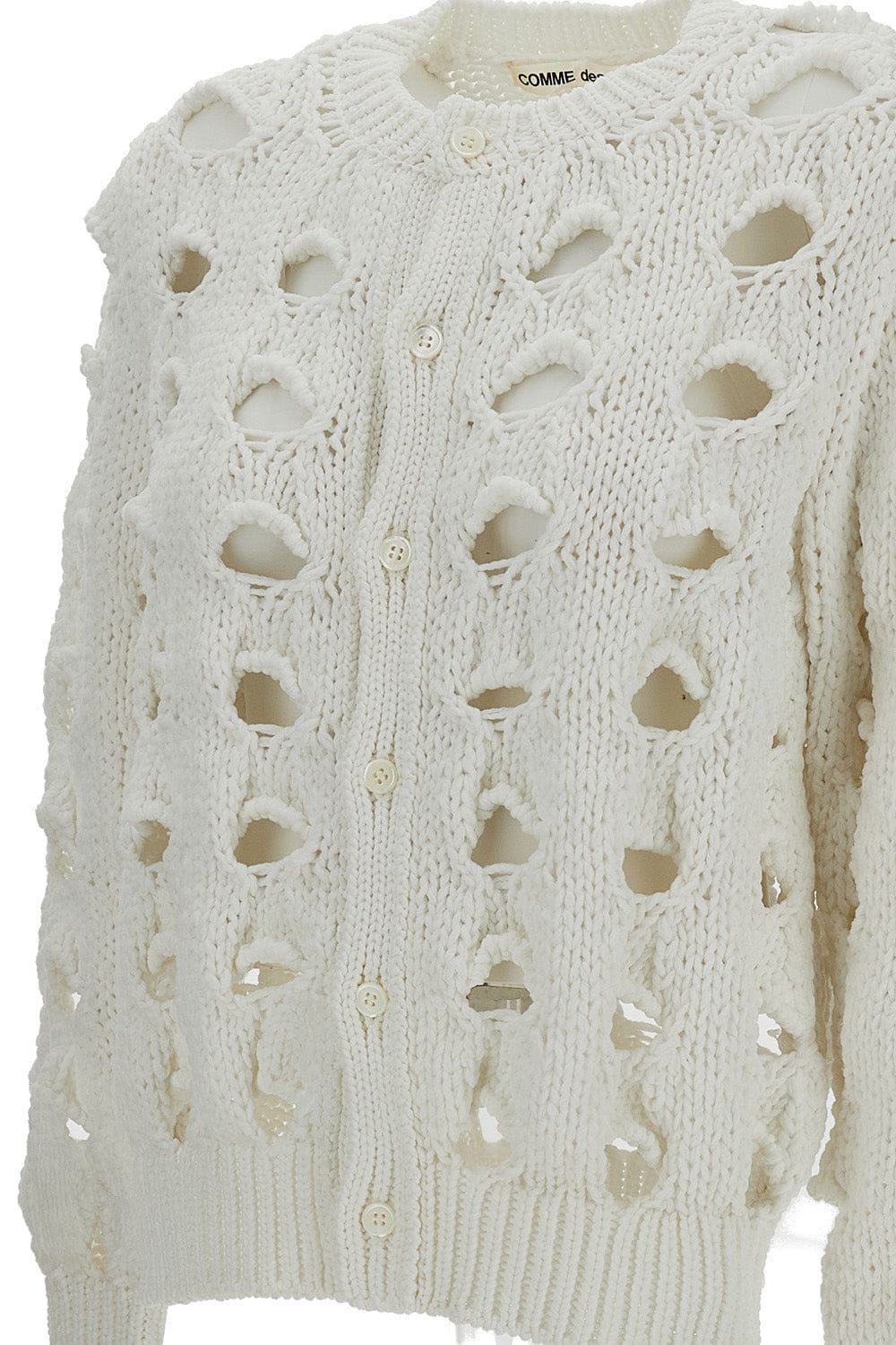 Comme des Garçons CARDIGAN CORTO TRAFORATO