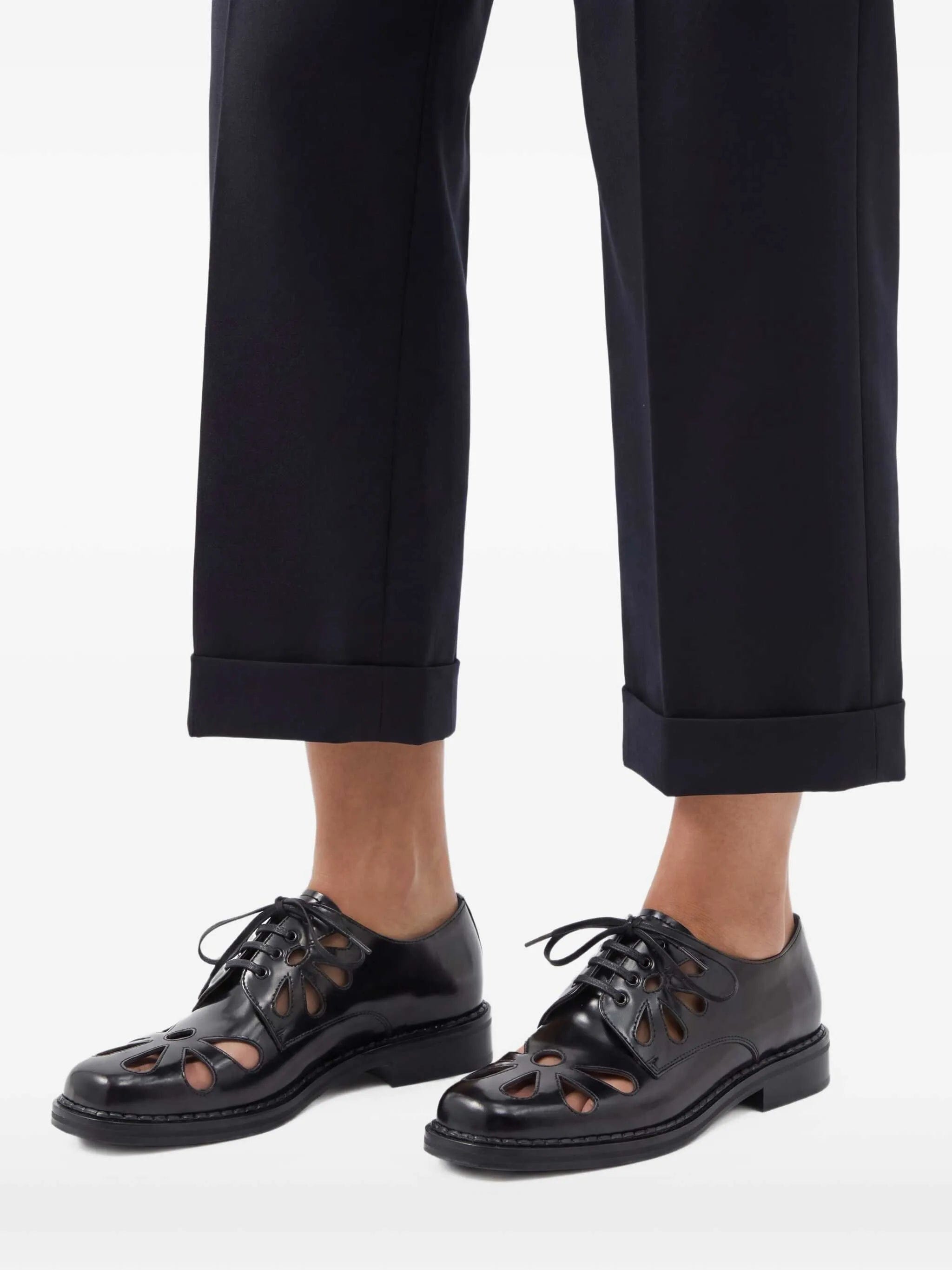 Simone Rocha Daisy derby shoes