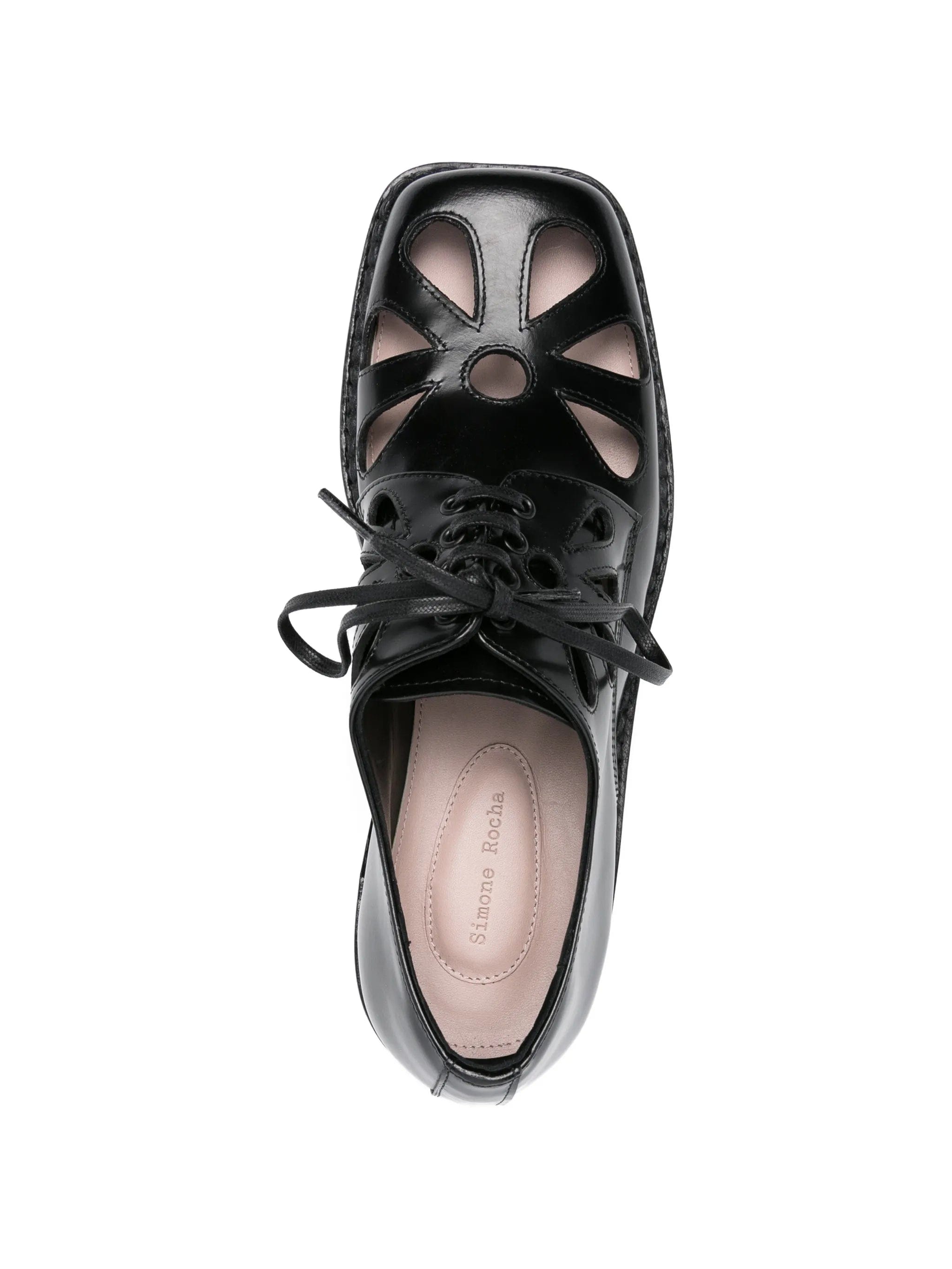 Simone Rocha Daisy derby shoes