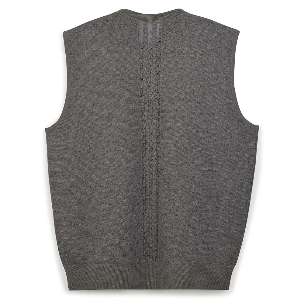 Y - 3 3 - STRIPES KNIT VEST (UNISEX)