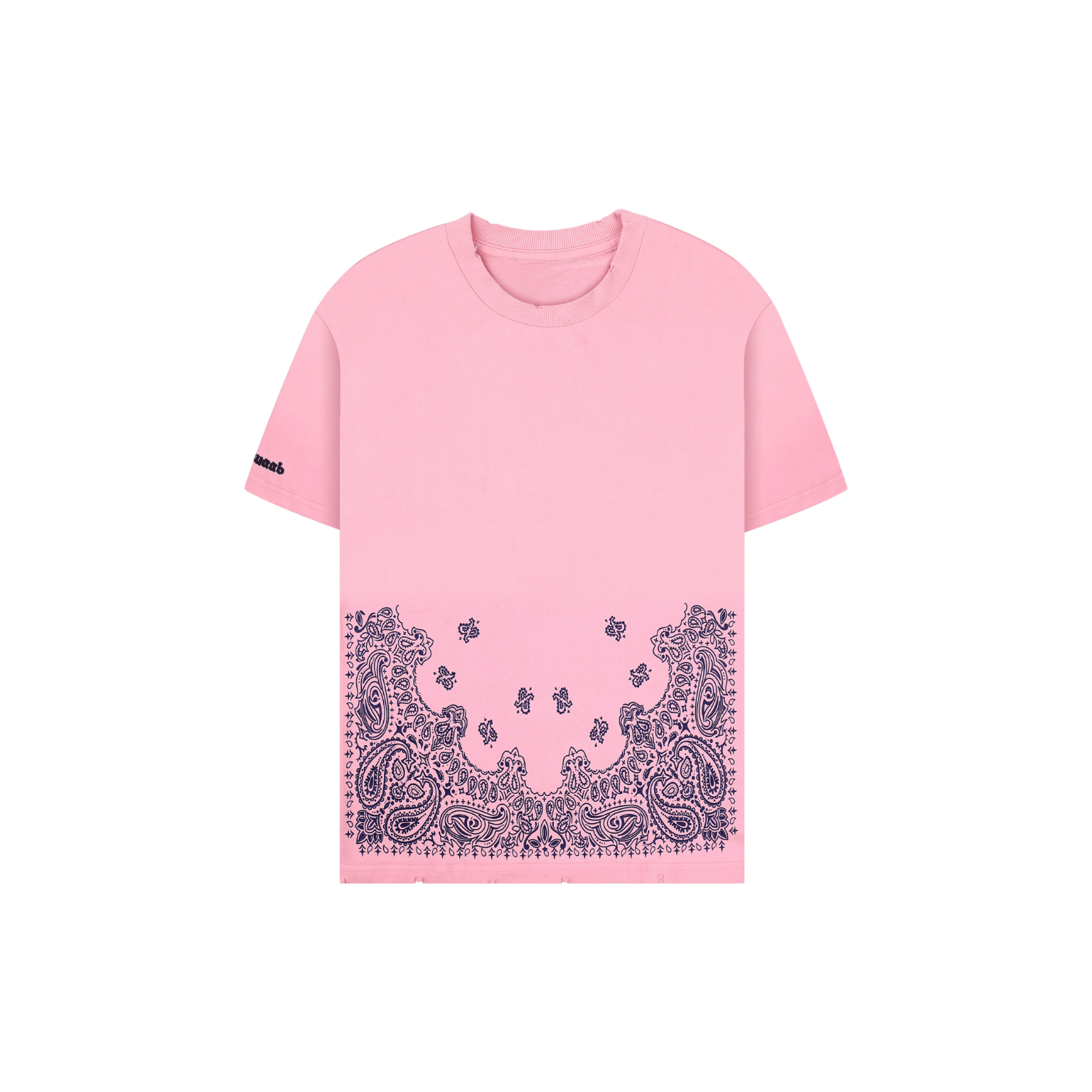 The Khwaab Distressed Bandana Print T-Shirt