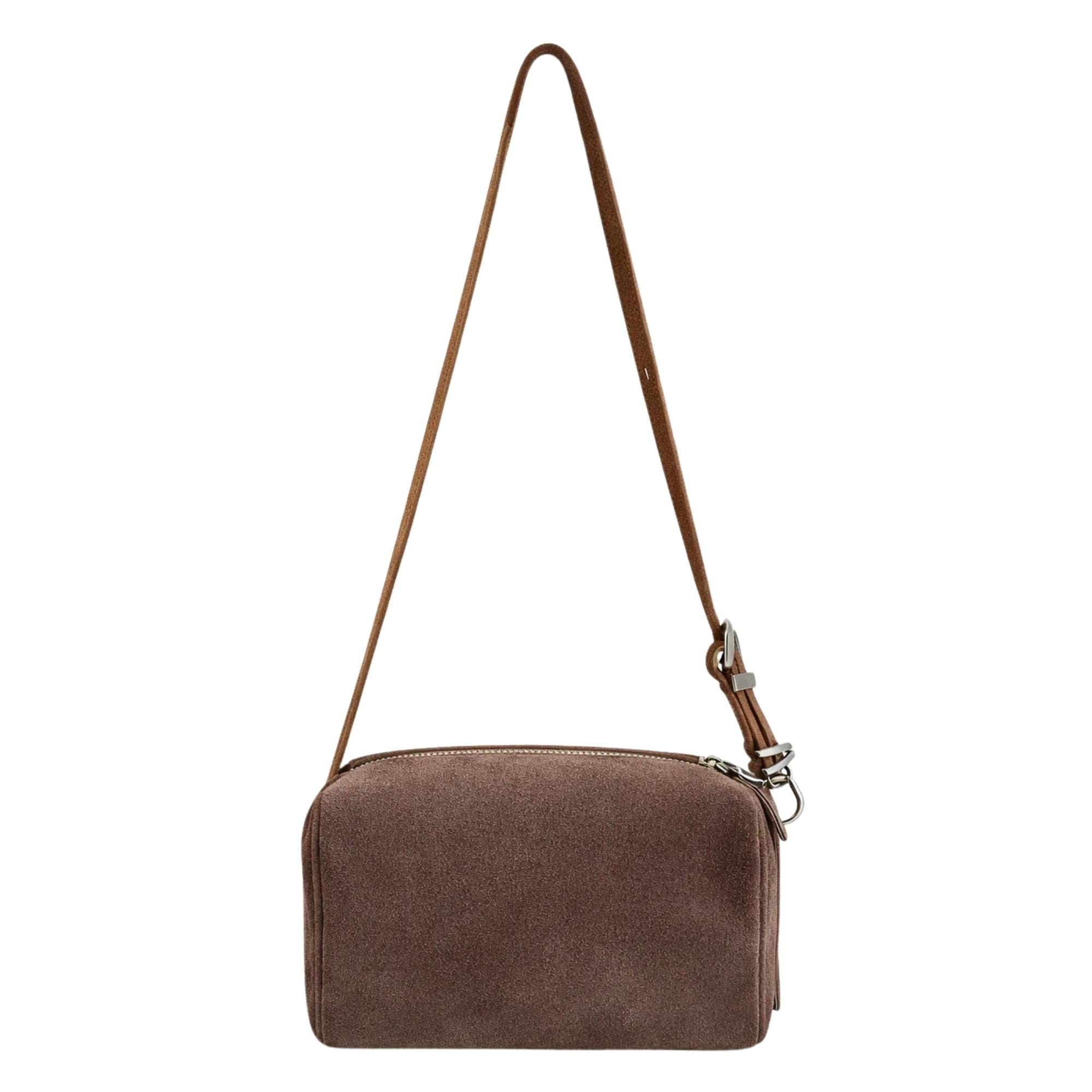 SEOUL Collection CUBE BEAN SUEDE BAG (شنطة)