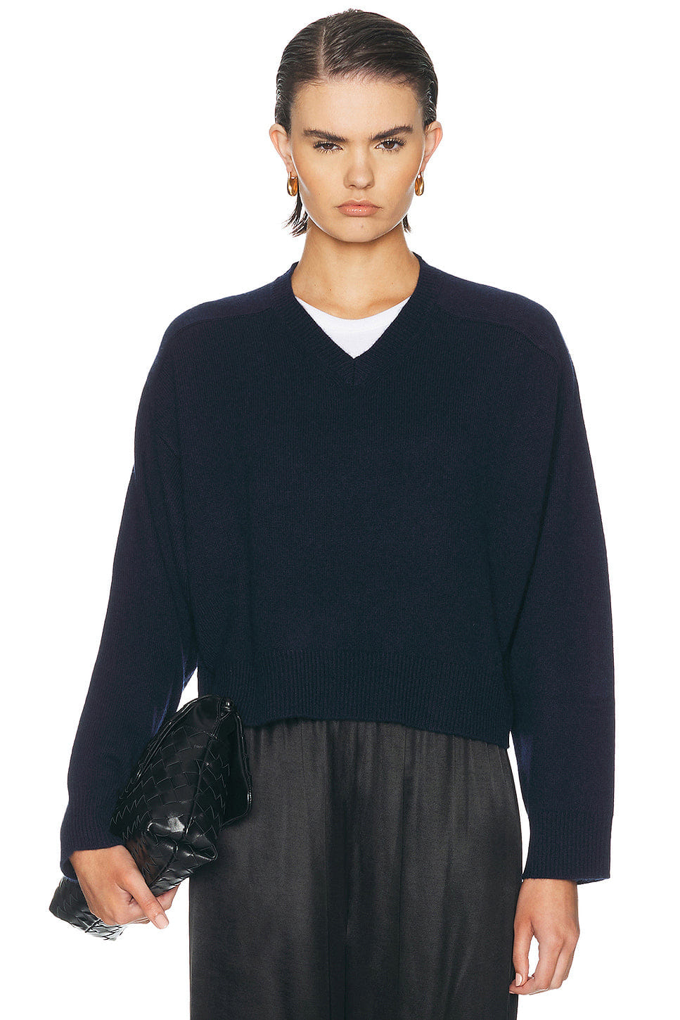 Loulou de Saison Anzor V - Neck Saddle - Sleeve Sweater