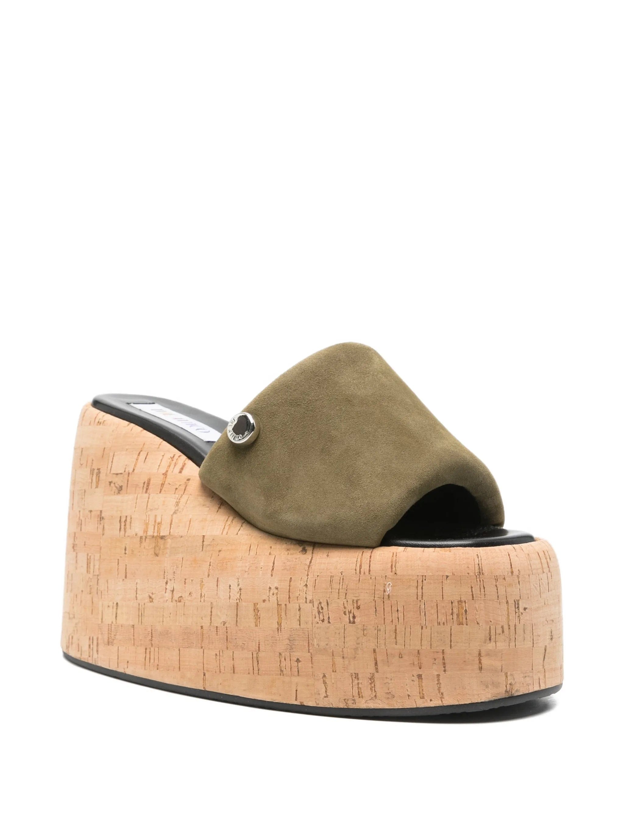 The Attico Mochi platform sandals