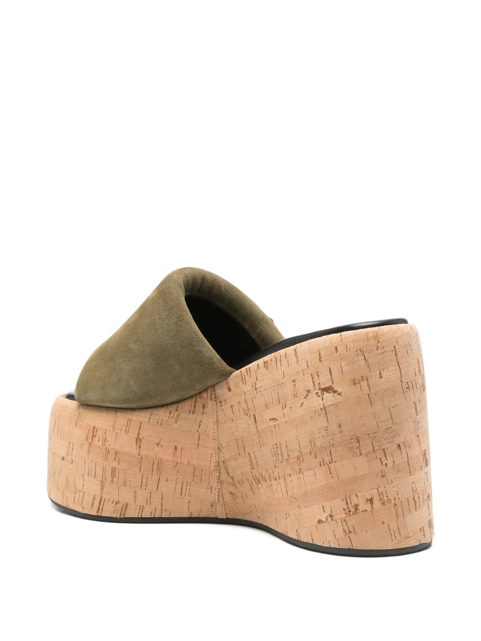 The Attico Mochi platform sandals