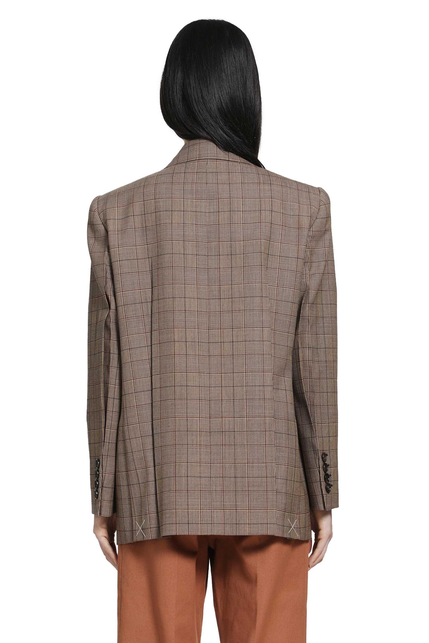 CHLOÉ Checked Wool Blazer
