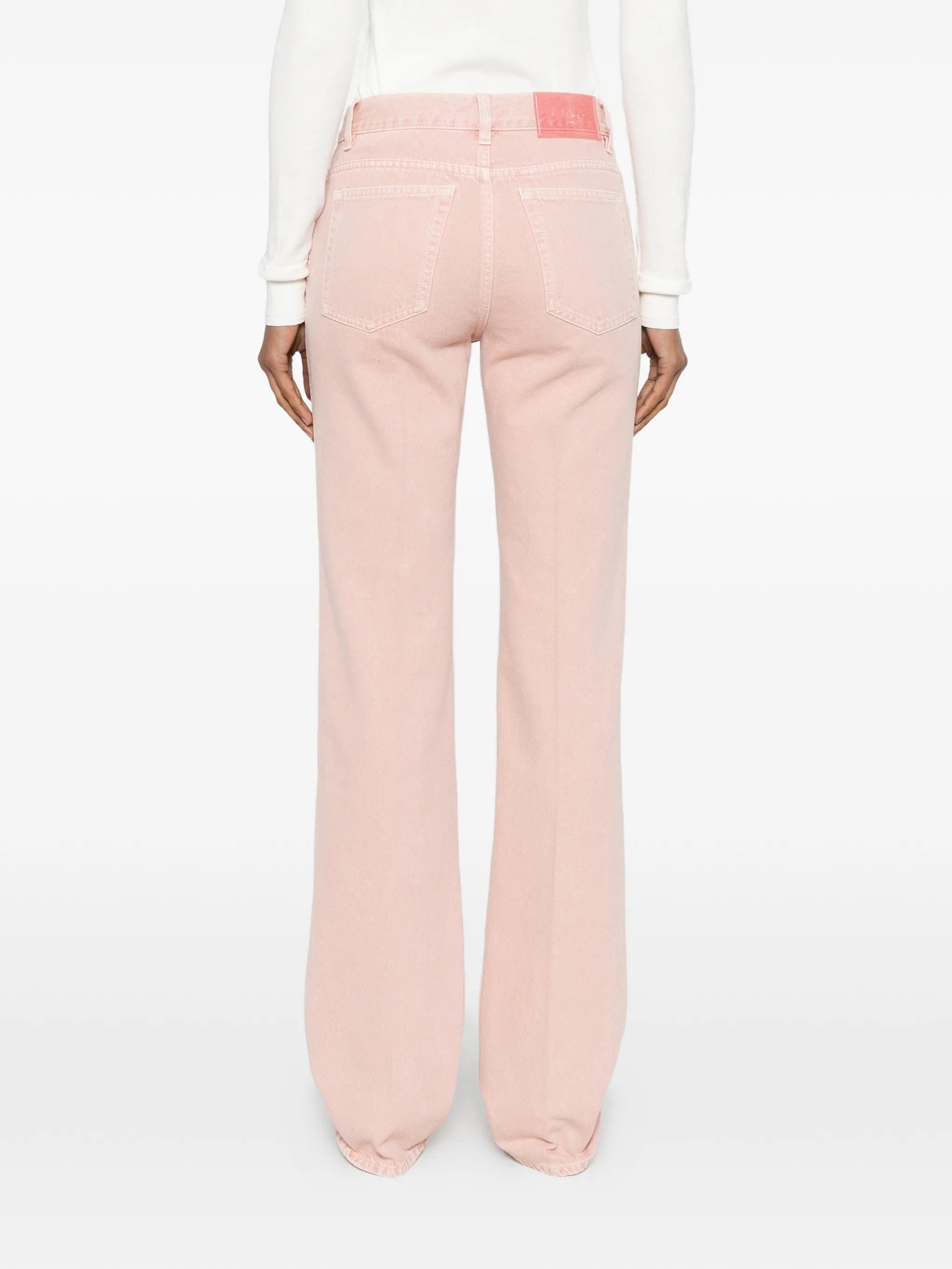Chloé belt - loop pocket jeans
