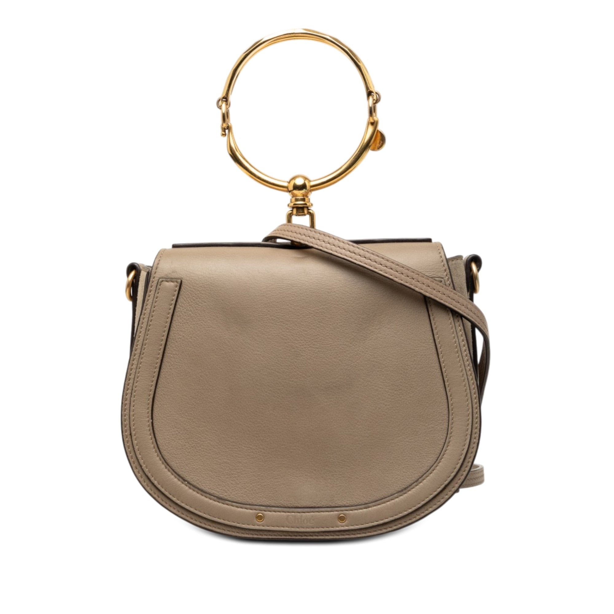 Chloé Medium Leather Nile Bracelet Satchel