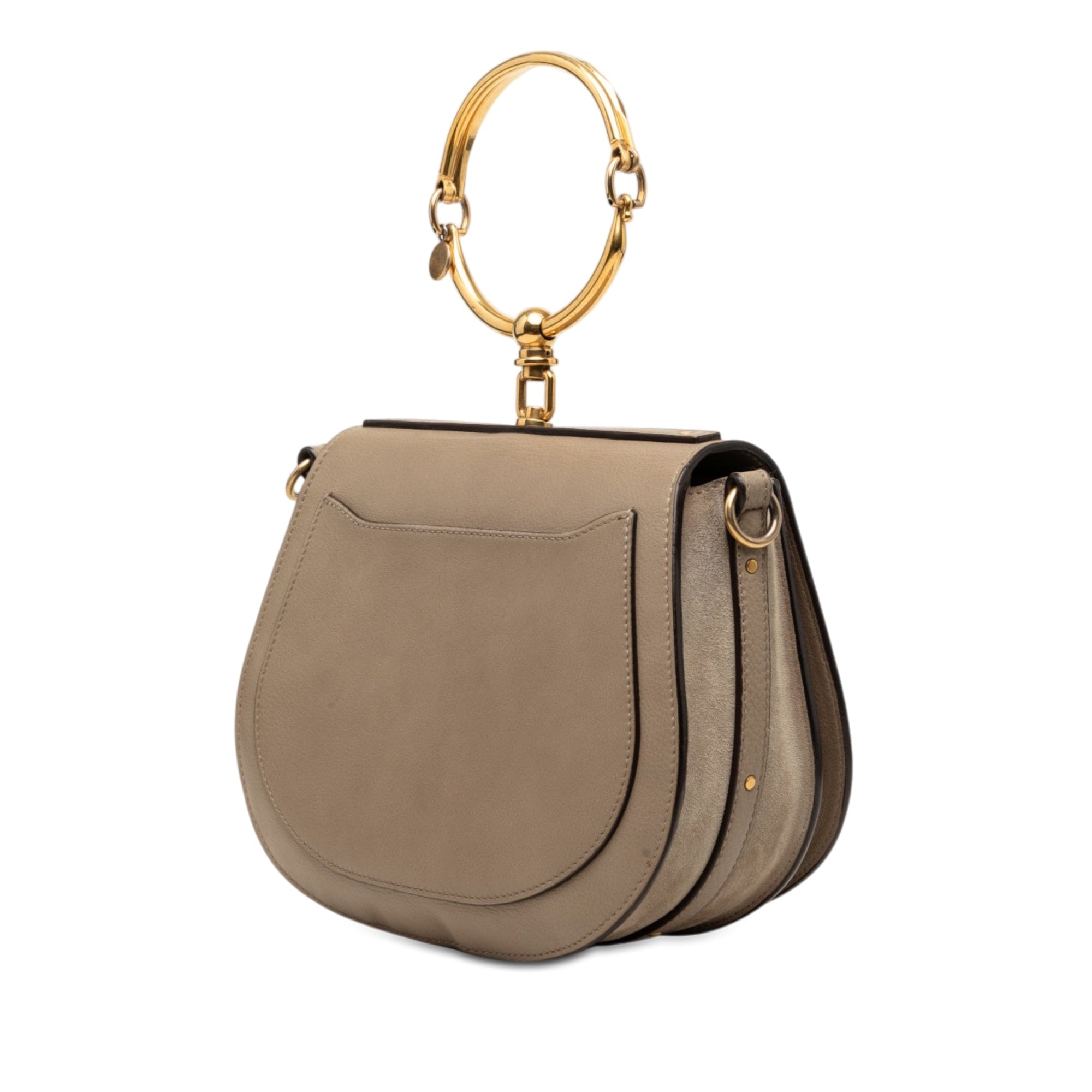 Chloé Medium Leather Nile Bracelet Satchel