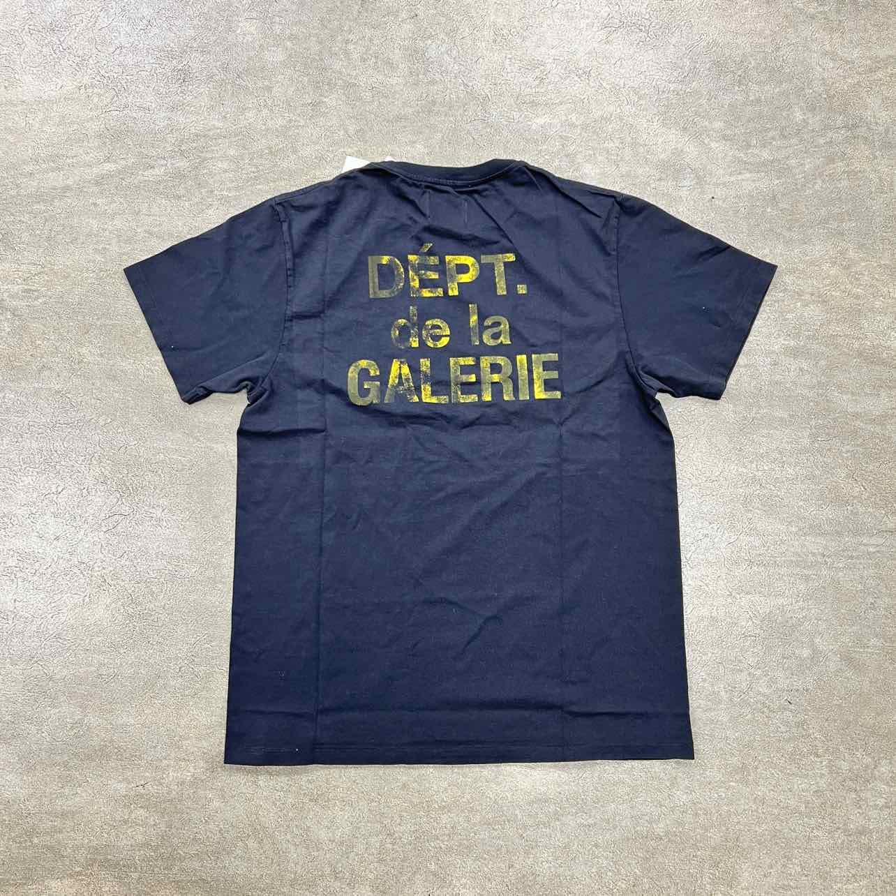 Gallery DEPT. T - Shirt FRENCH Black New Size S
