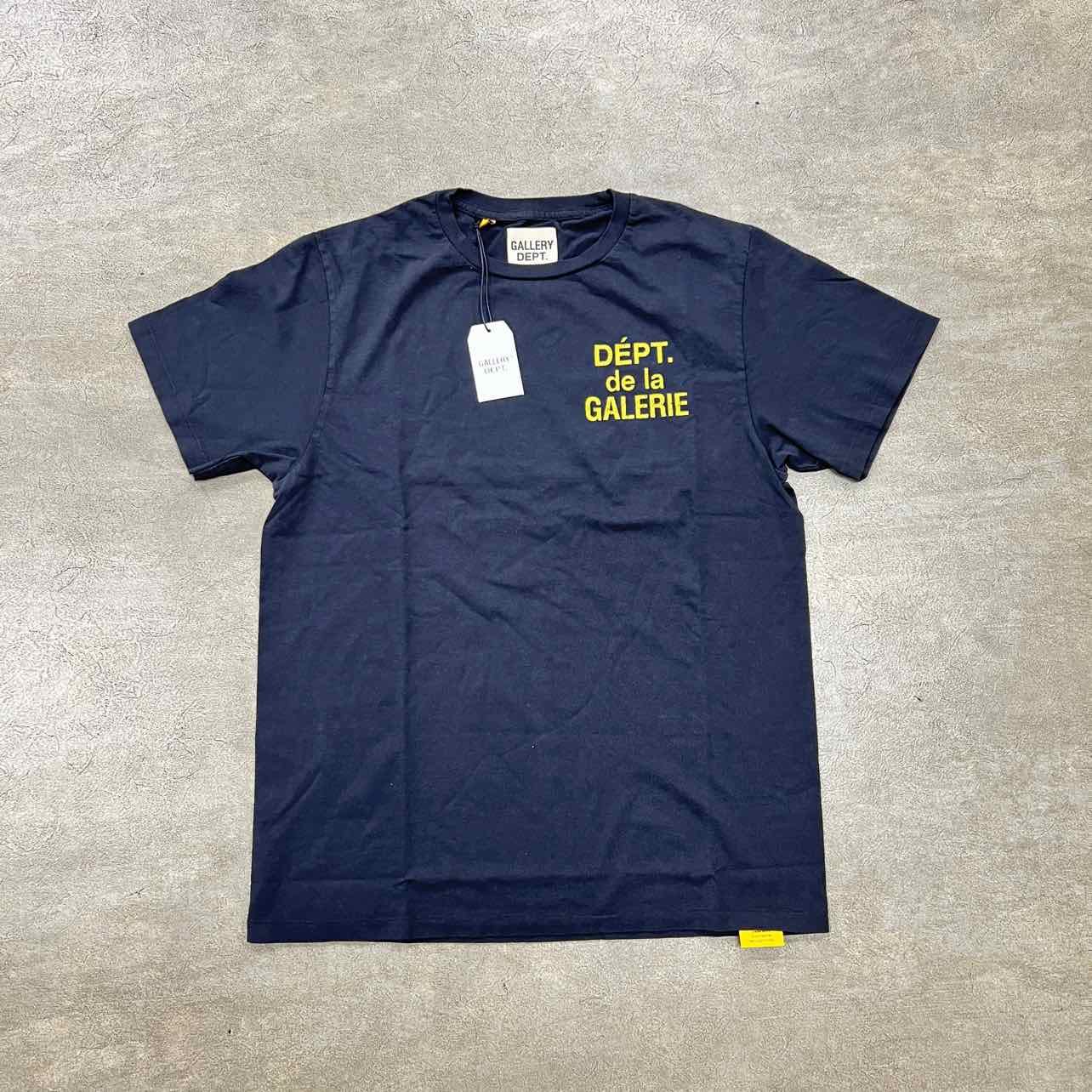 Gallery DEPT. T - Shirt FRENCH Black New Size S