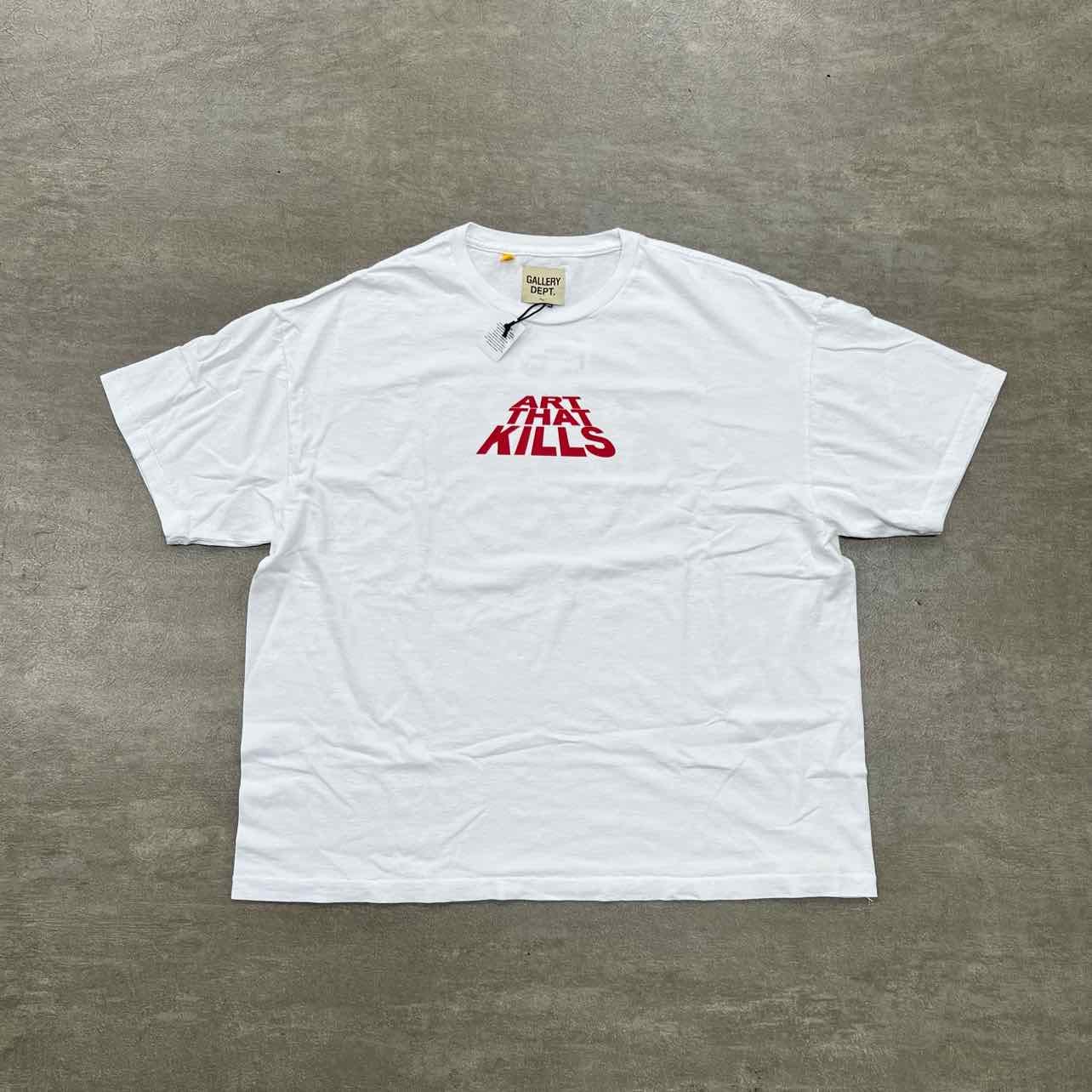 Gallery DEPT. T - Shirt ART THAT KILLS White New Size M