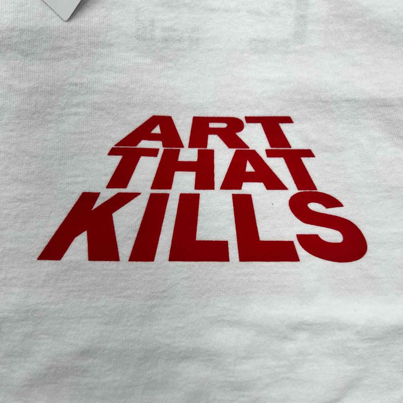 Gallery DEPT. T - Shirt ART THAT KILLS White New Size M