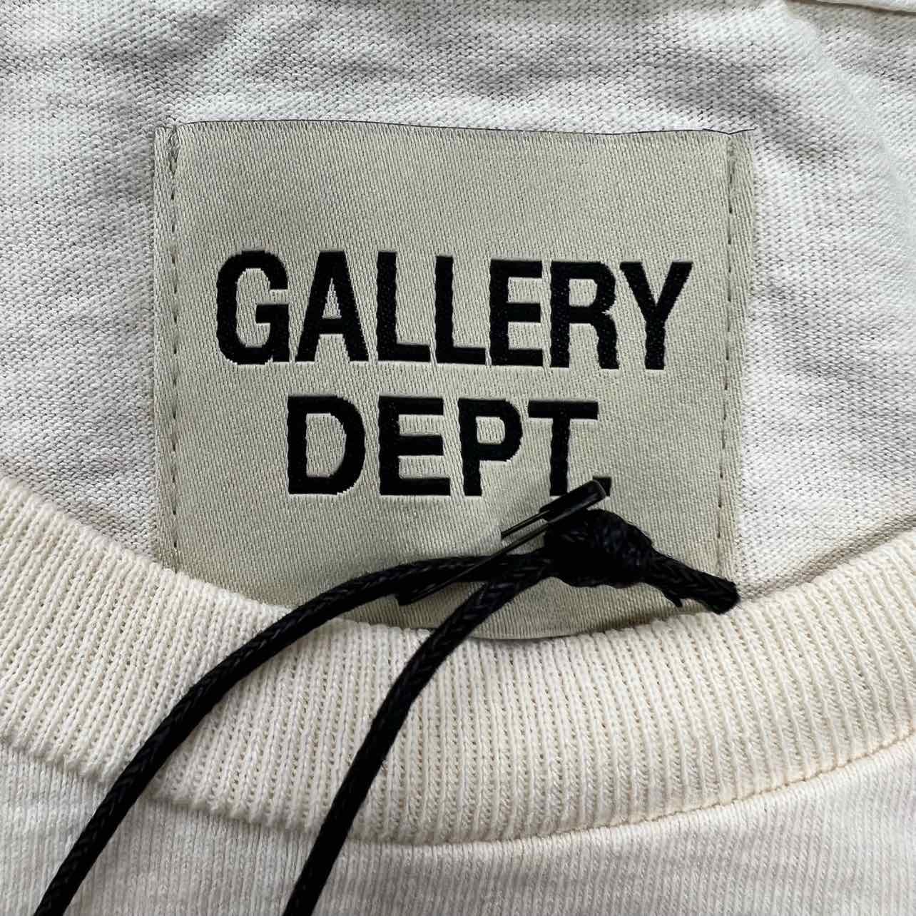 Gallery DEPT. T - Shirt POCKET LOGO Cream New Size S