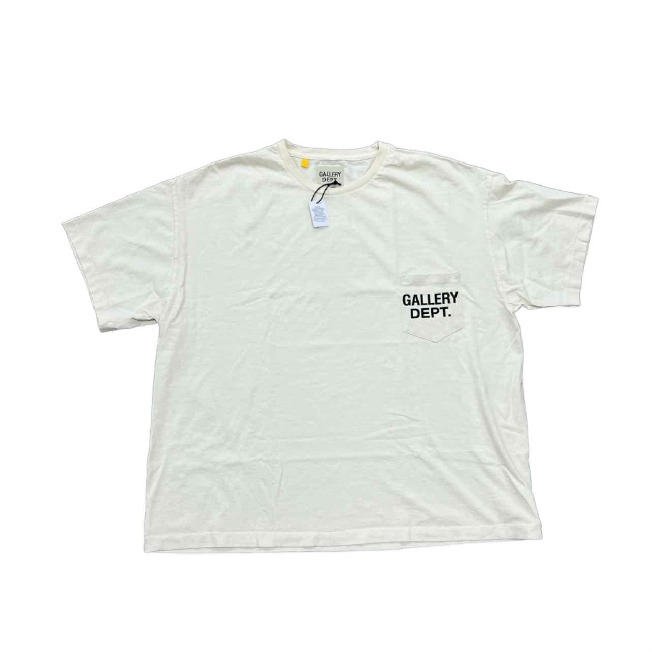 Gallery DEPT. T - Shirt POCKET LOGO Cream New Size M